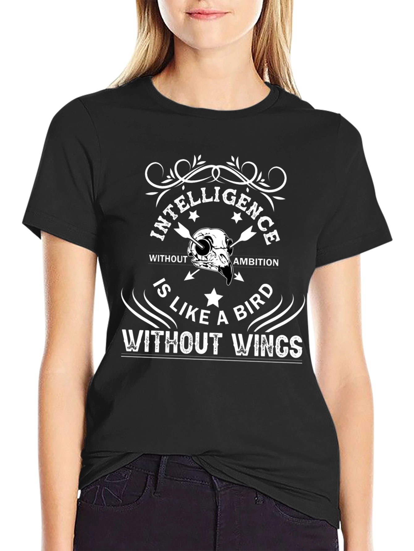 Intelligence Without Ambition Graphic Tee