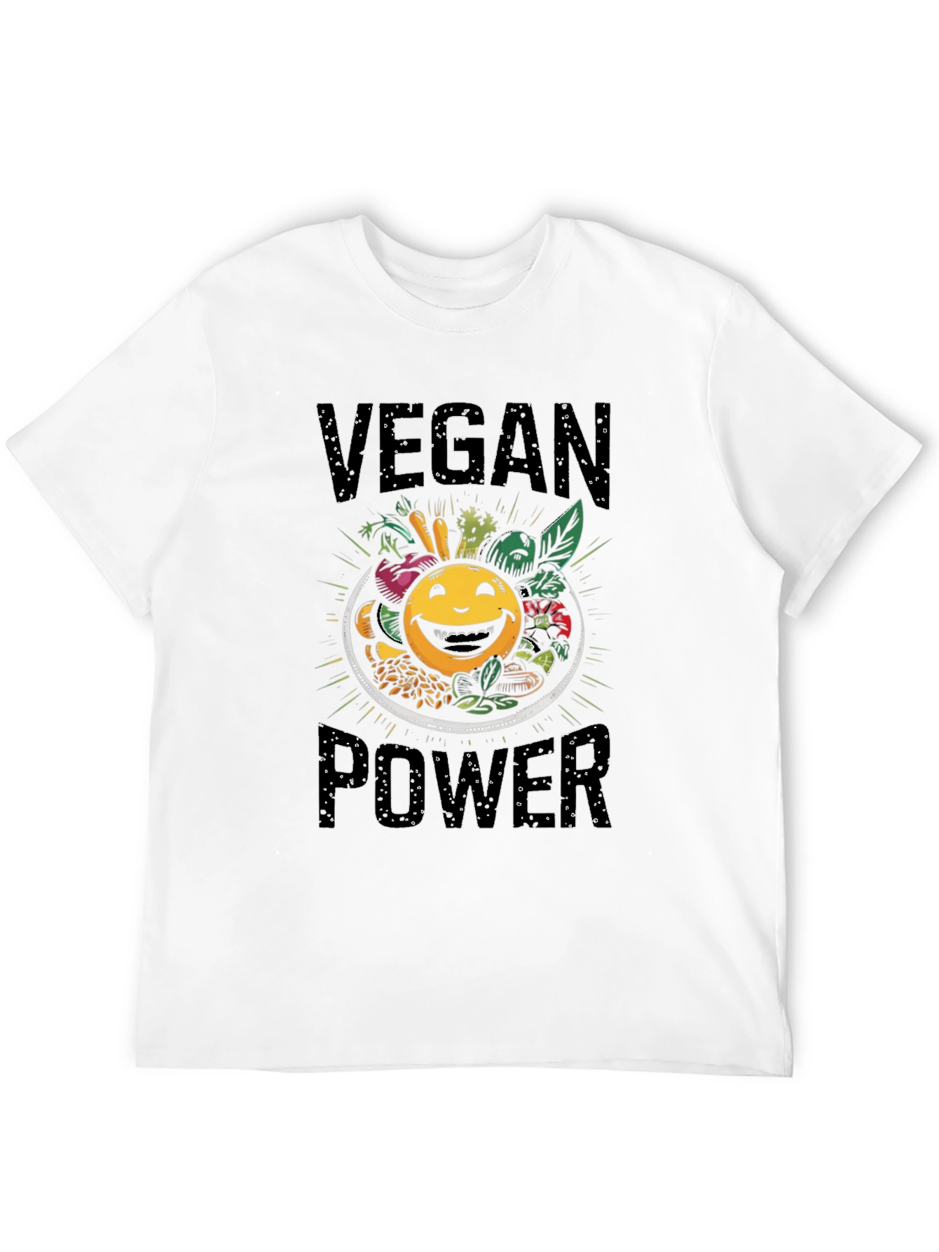 Vegan Power T-Shirt - Eat Your Veggies!