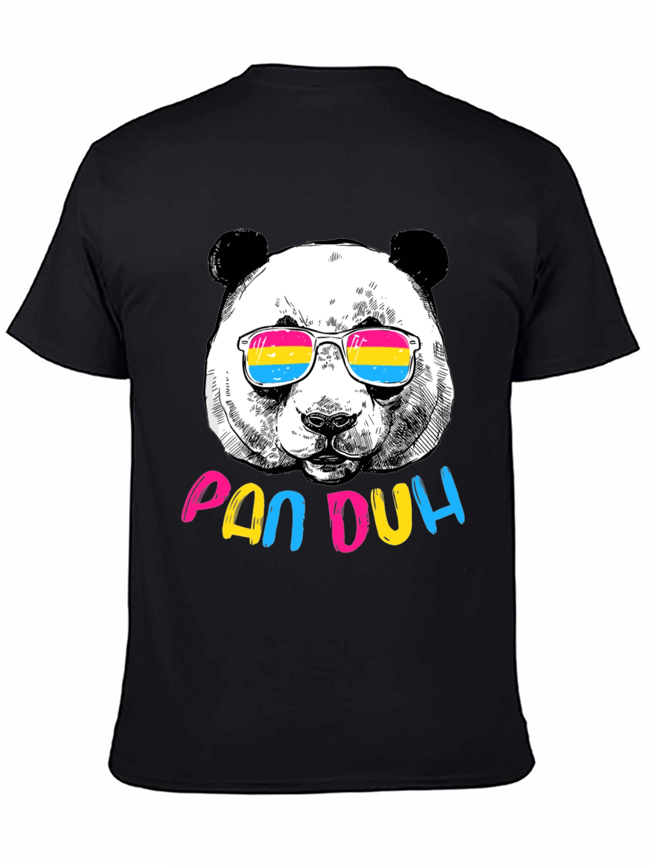 Panda Pan Duh T-Shirt - Cool Bear Pride Tee