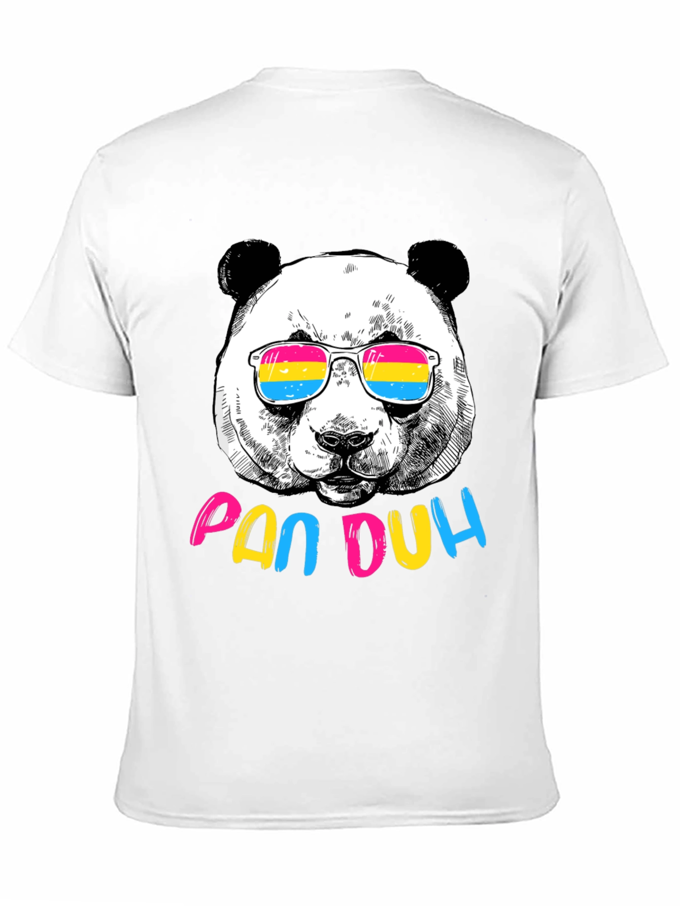 Panda Pan Duh T-Shirt - Cool Bear Pride Tee