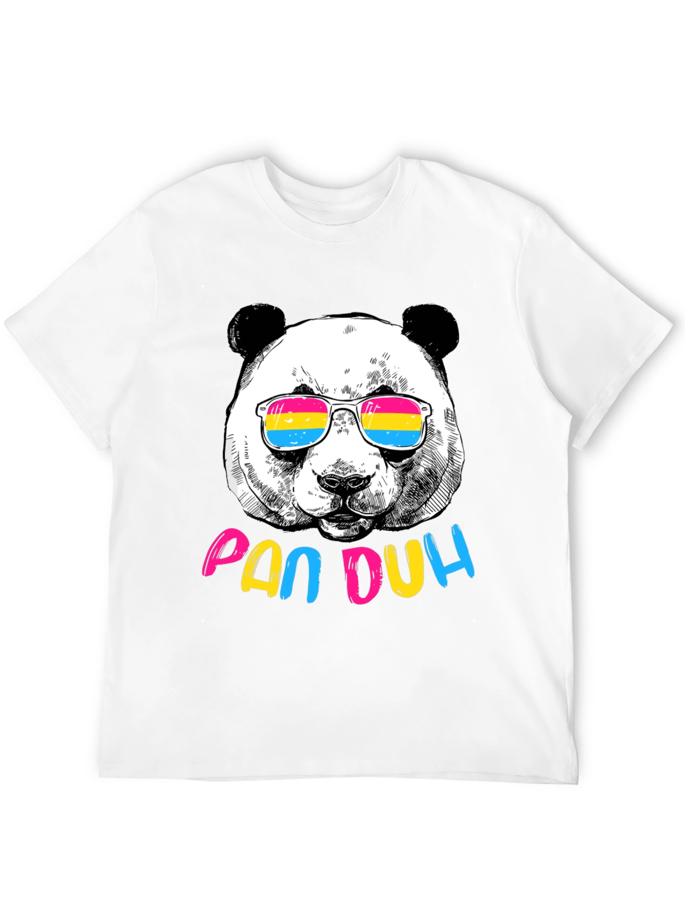 Panda Pan Duh T-Shirt - Cool Bear Pride Tee