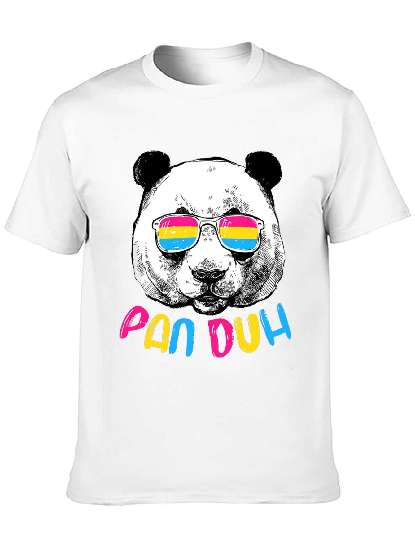 Panda Pan Duh T-Shirt - Cool Bear Pride Tee