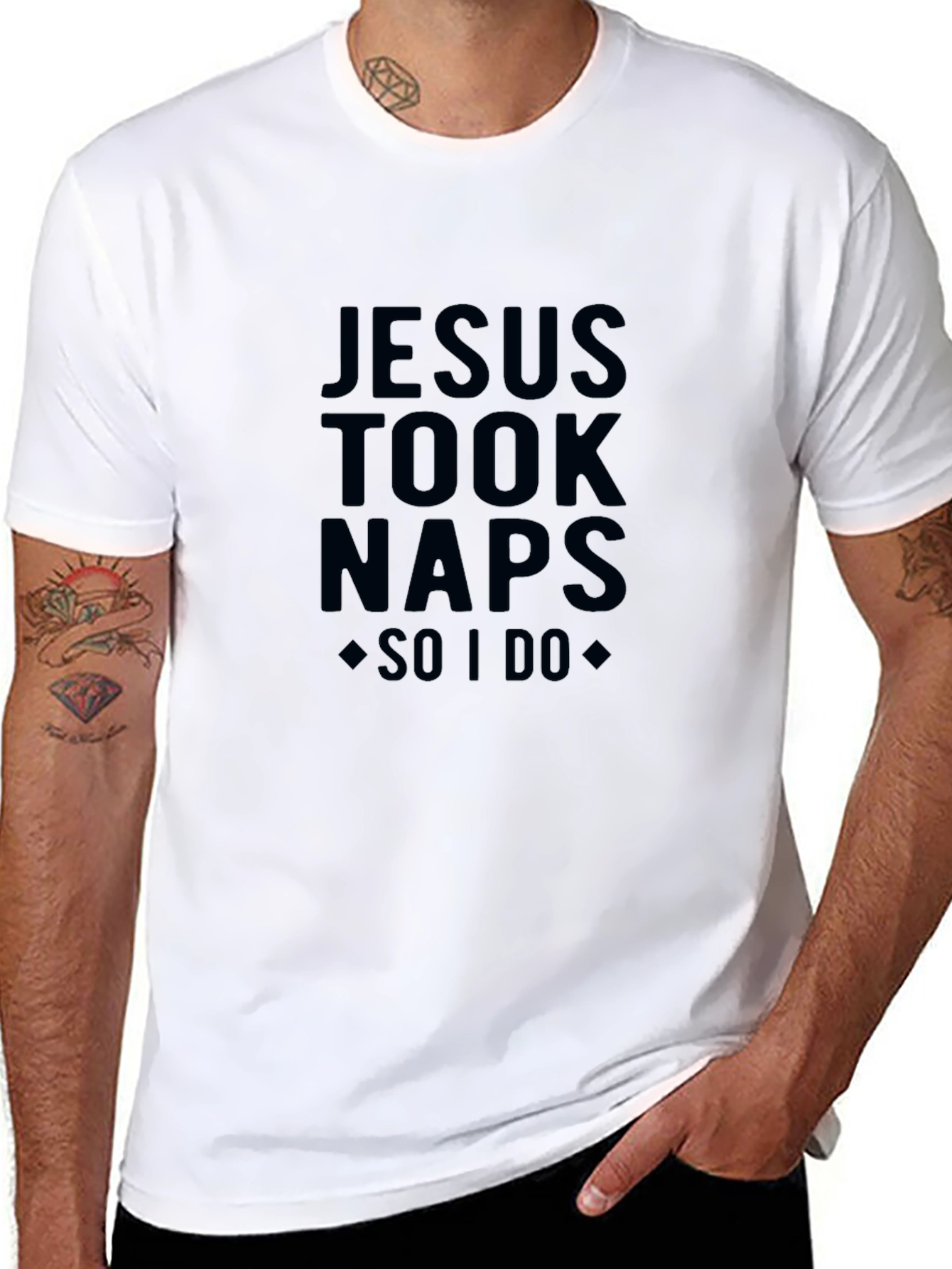 Jesus Took Naps Funny T-Shirt