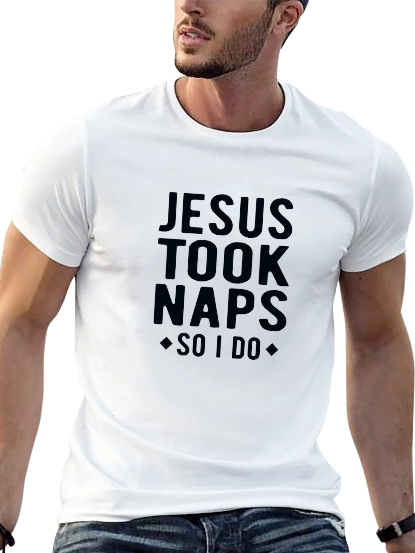 Jesus Took Naps Funny T-Shirt