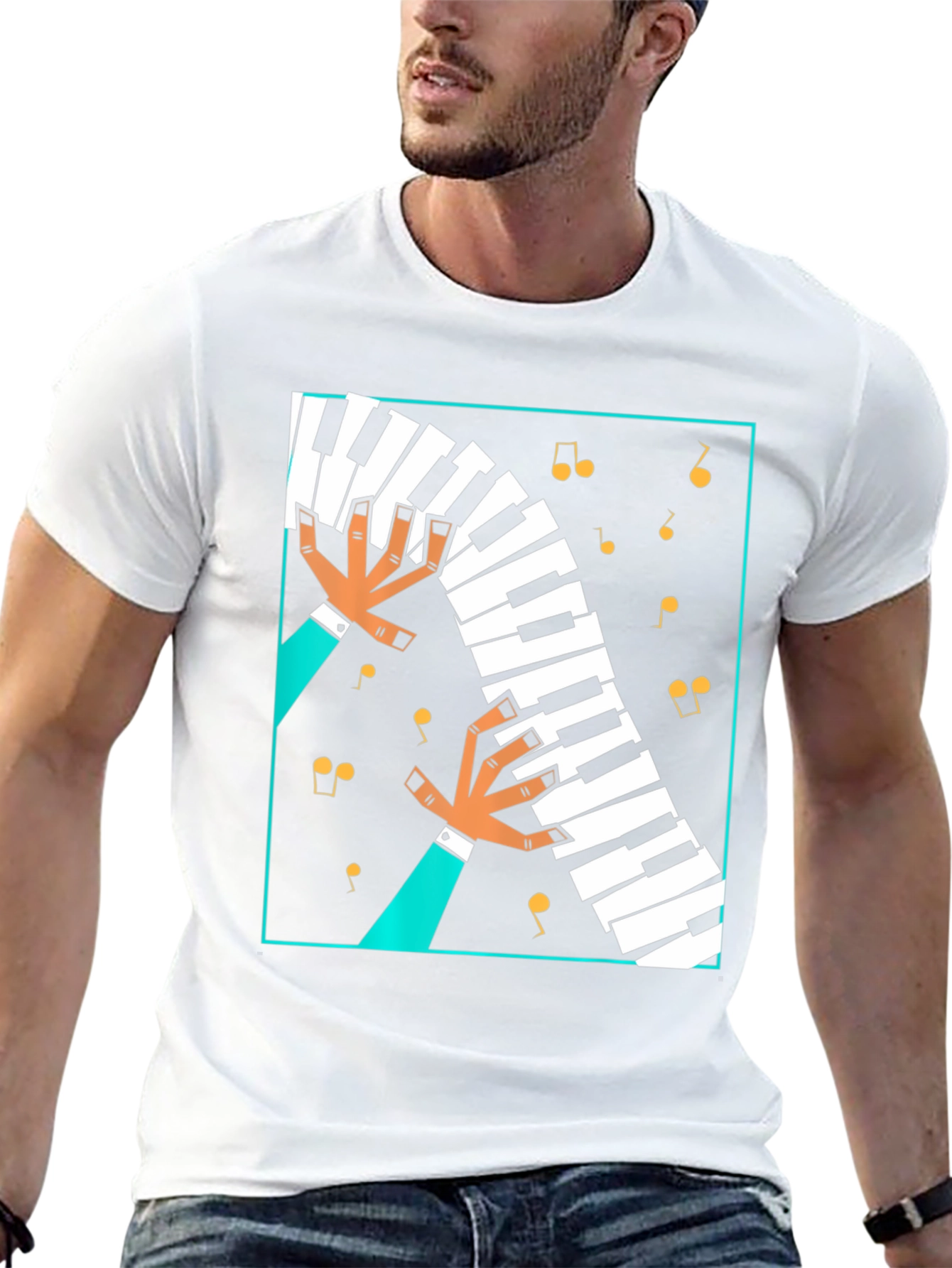 Musical Hands Piano T-Shirt