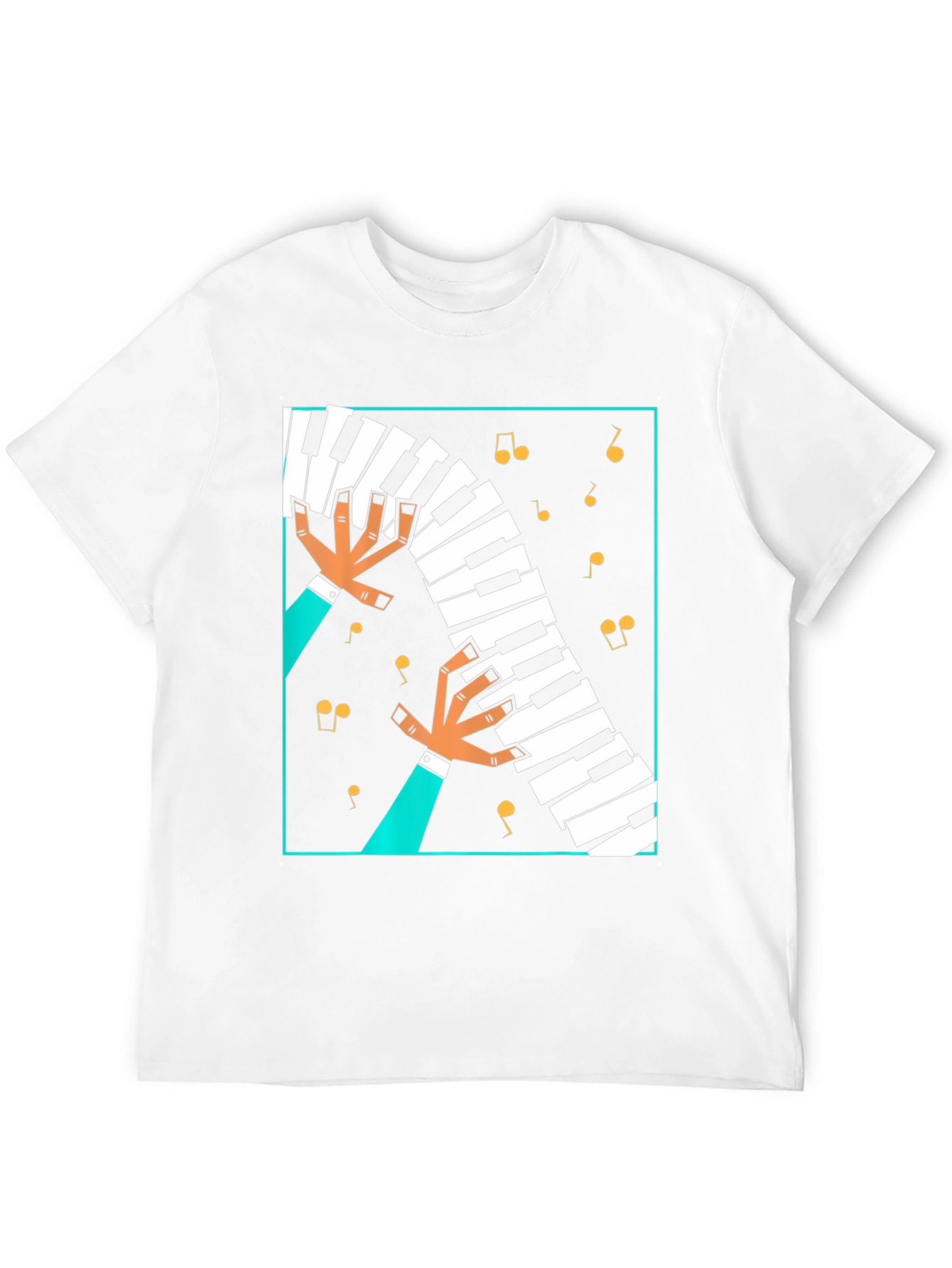 Musical Hands Piano T-Shirt
