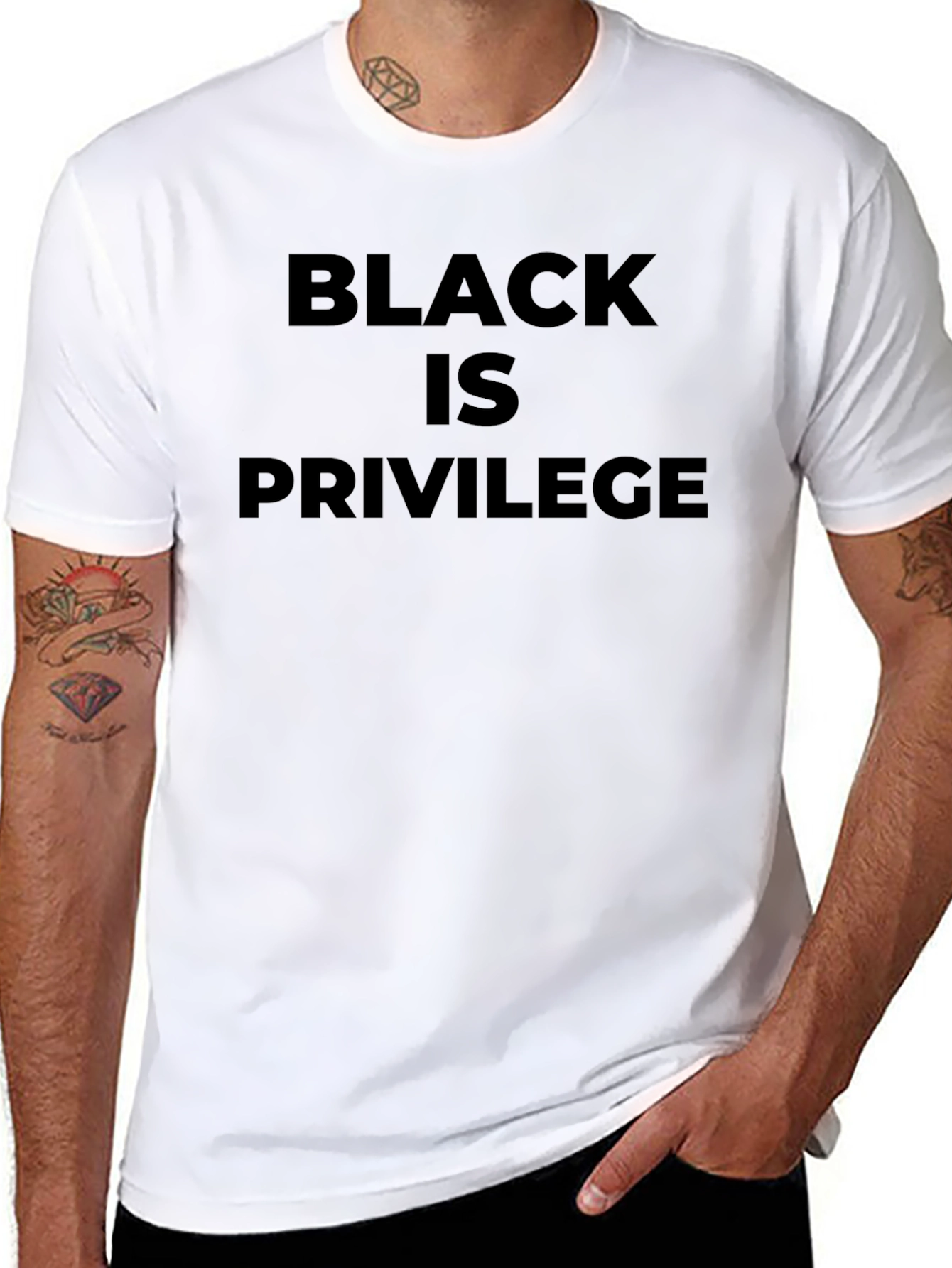 Black is Privilege Graphic Tee - Unisex