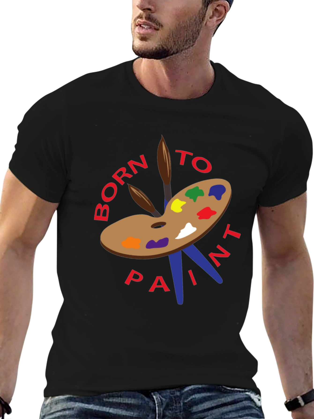 Born To Paint Graphic Tee
