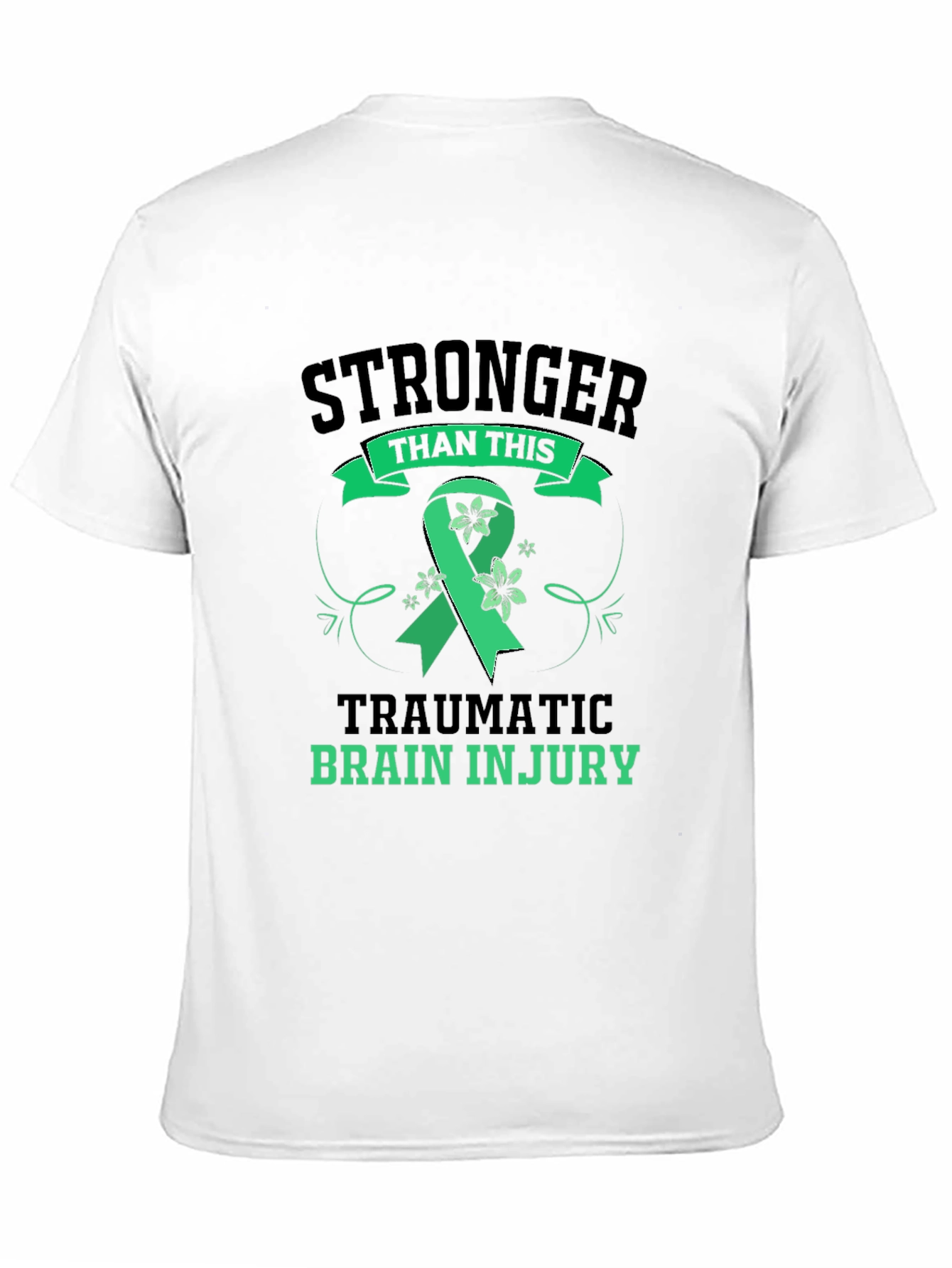 Stronger Than Traumatic Brain Injury Awareness Tee