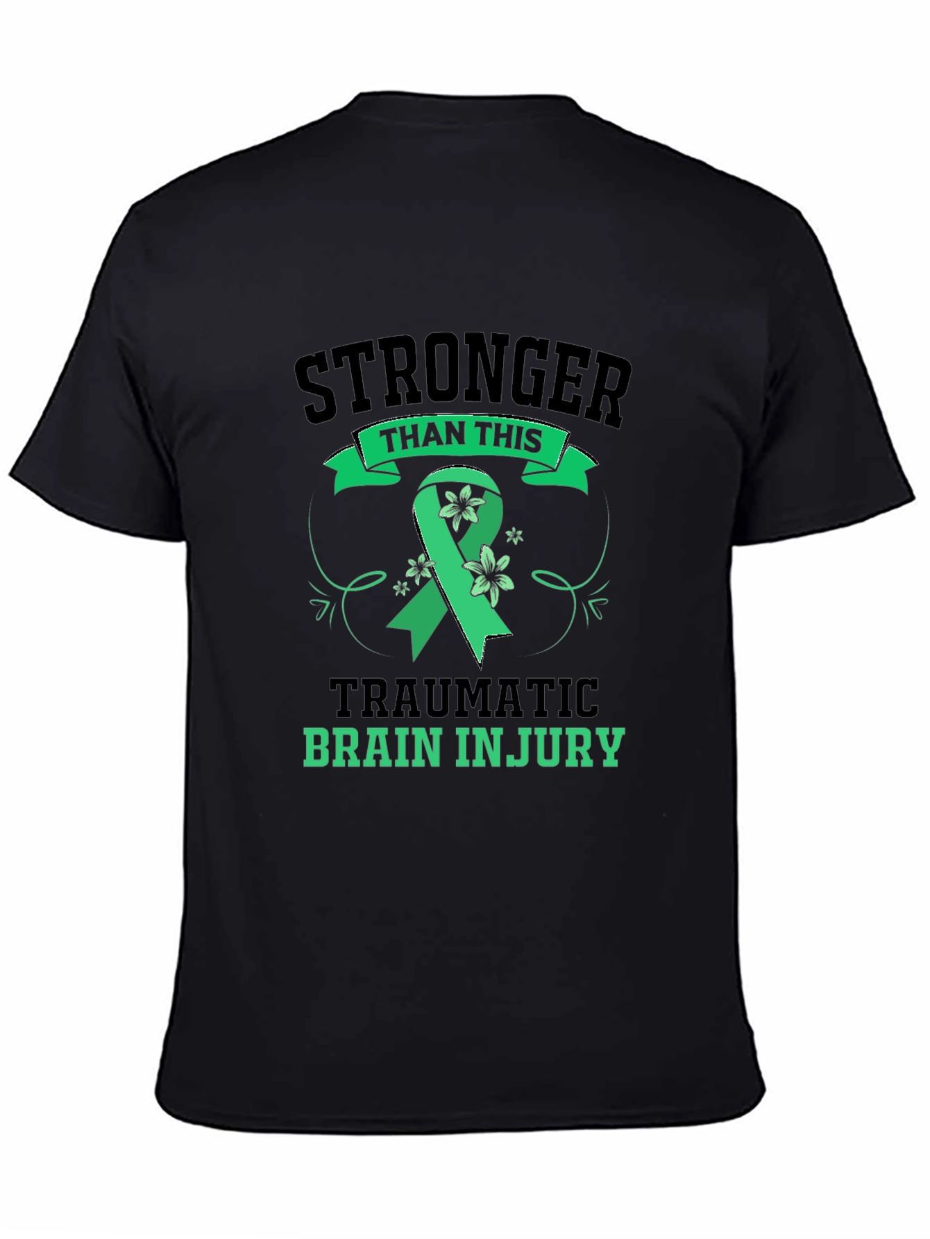 Stronger Than Traumatic Brain Injury Awareness Tee