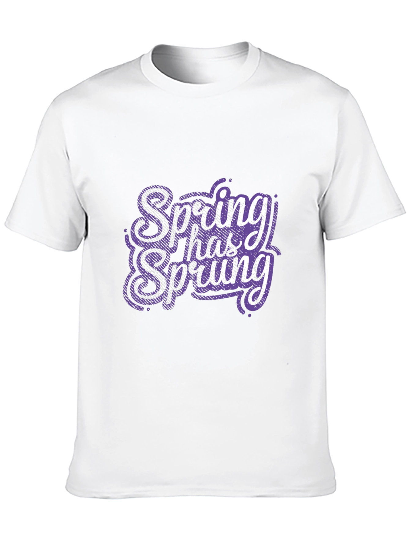 Spring Has Sprung Graphic Tee - Trendy Black Shirt