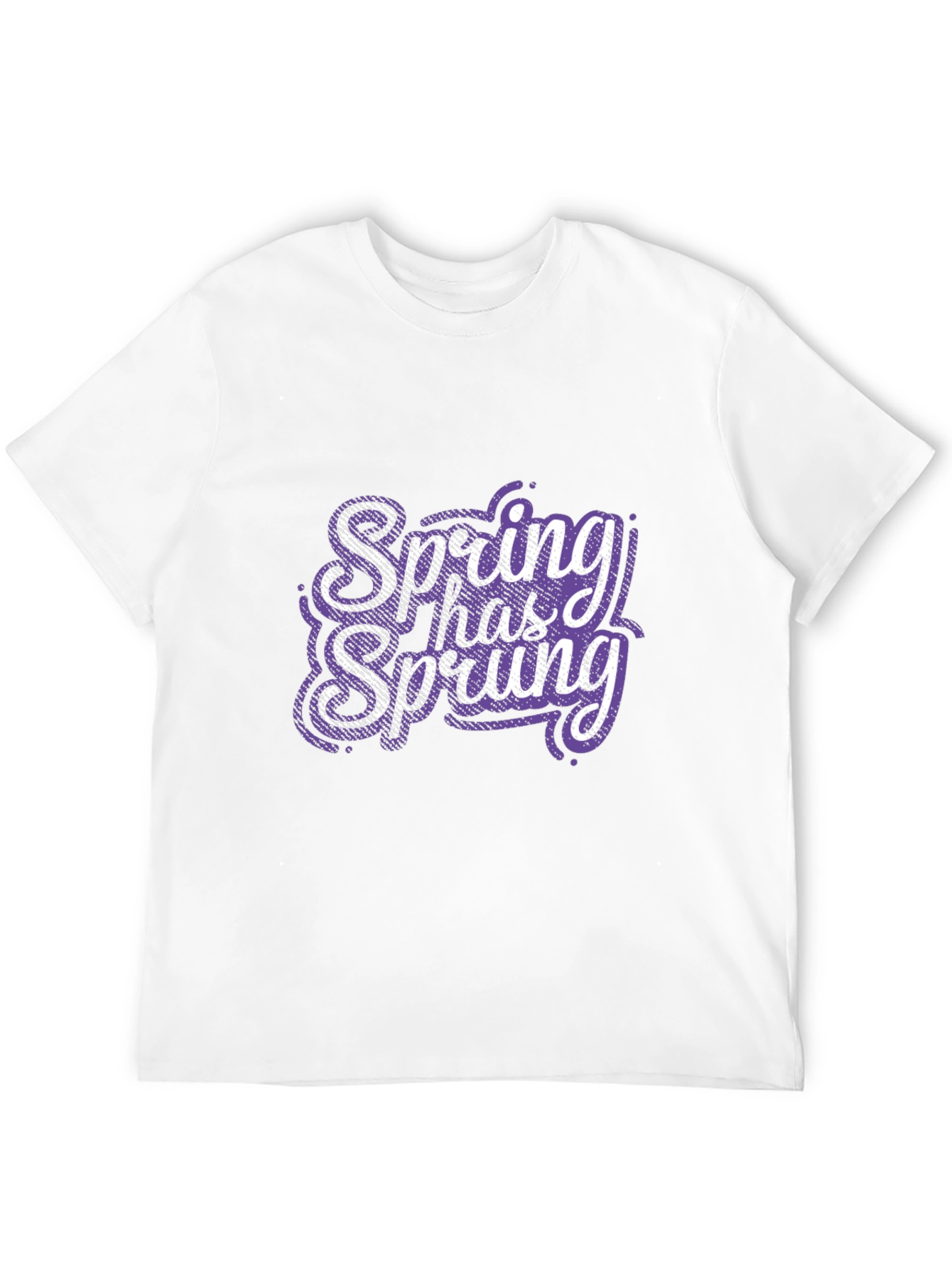Spring Has Sprung Graphic Tee - Trendy Black Shirt