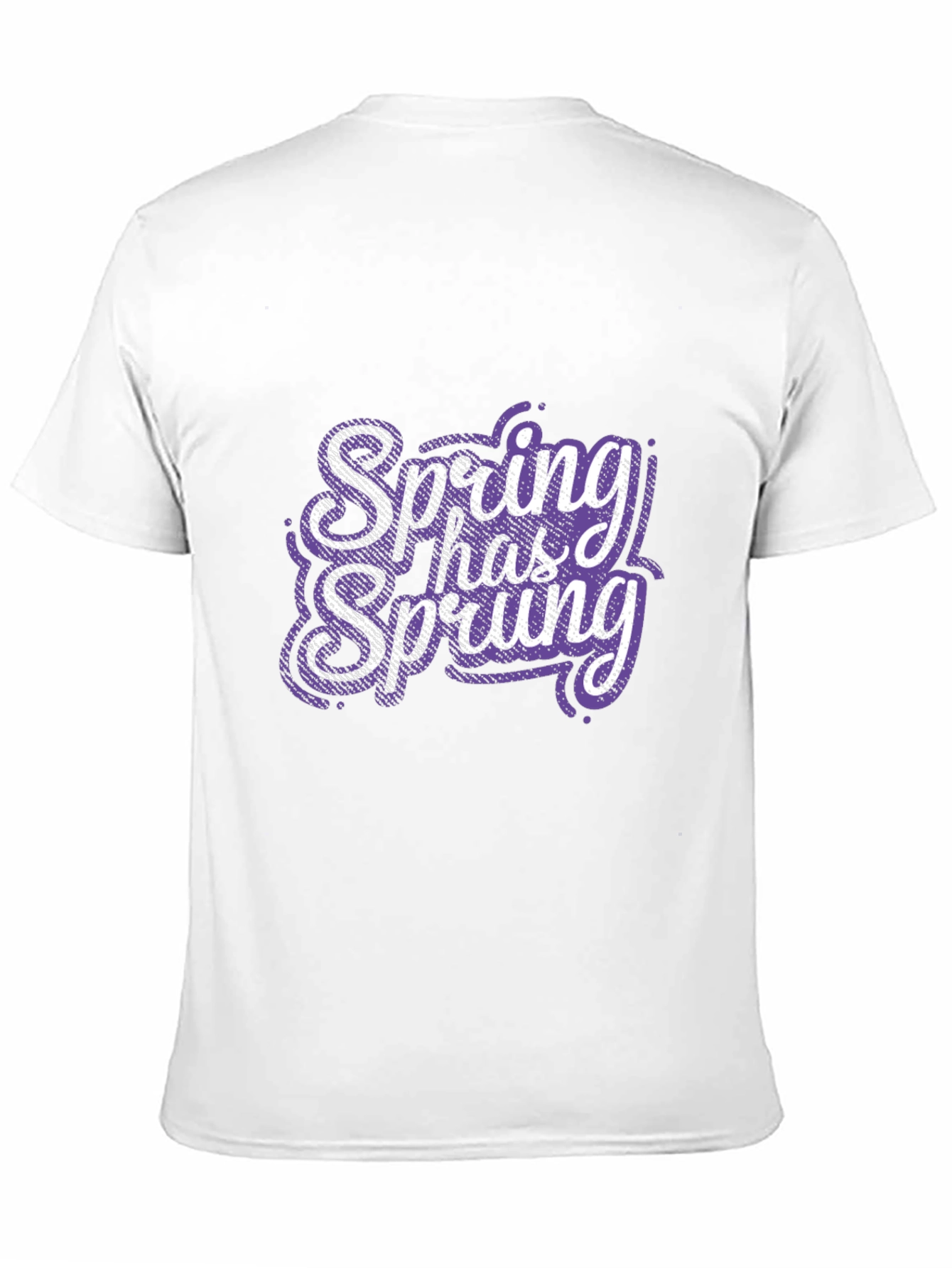 Spring Has Sprung Graphic Tee - Trendy Black Shirt