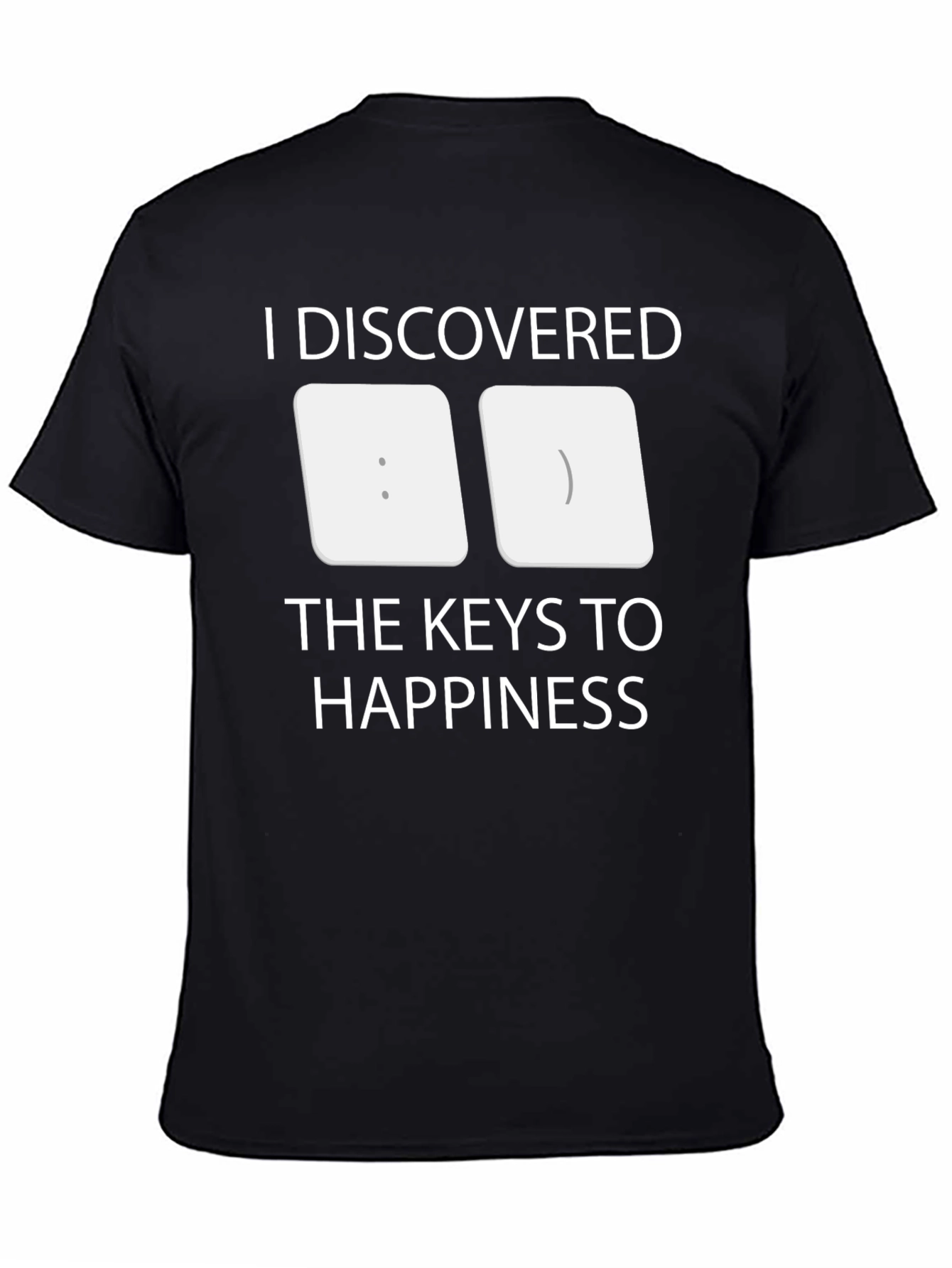 Keys to Happiness T-Shirt - Programmer Humor Tee