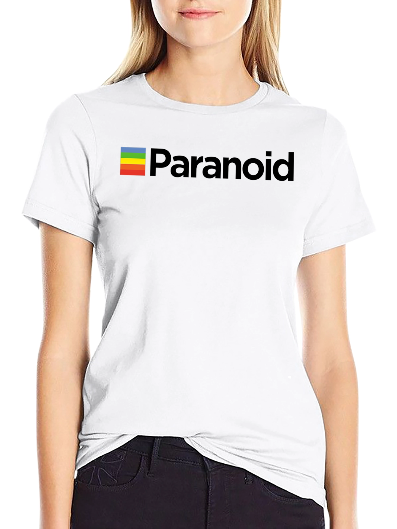 Paranoid Retro T-Shirt - Soft Cotton Blend Classic Fit
