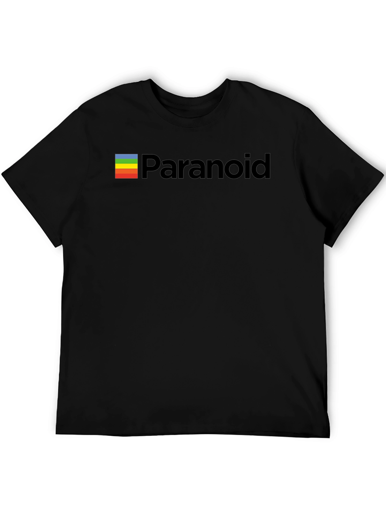 Paranoid Retro T-Shirt - Soft Cotton Blend Classic Fit
