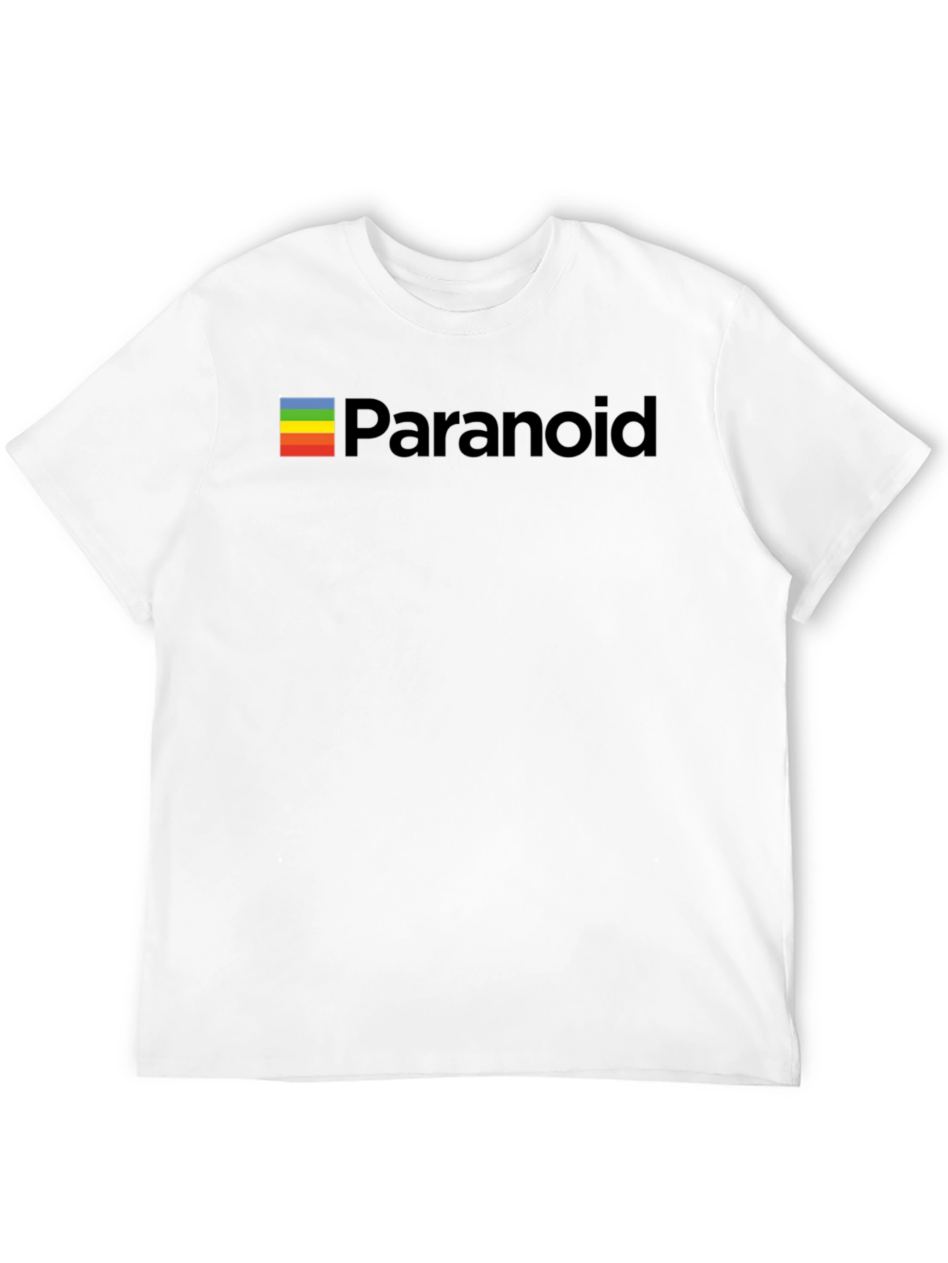 Paranoid Retro T-Shirt - Soft Cotton Blend Classic Fit