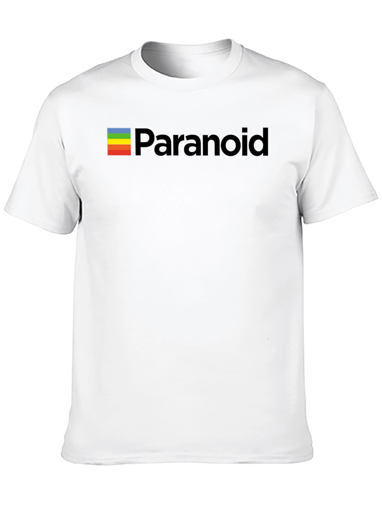 Paranoid Retro T-Shirt - Soft Cotton Blend Classic Fit