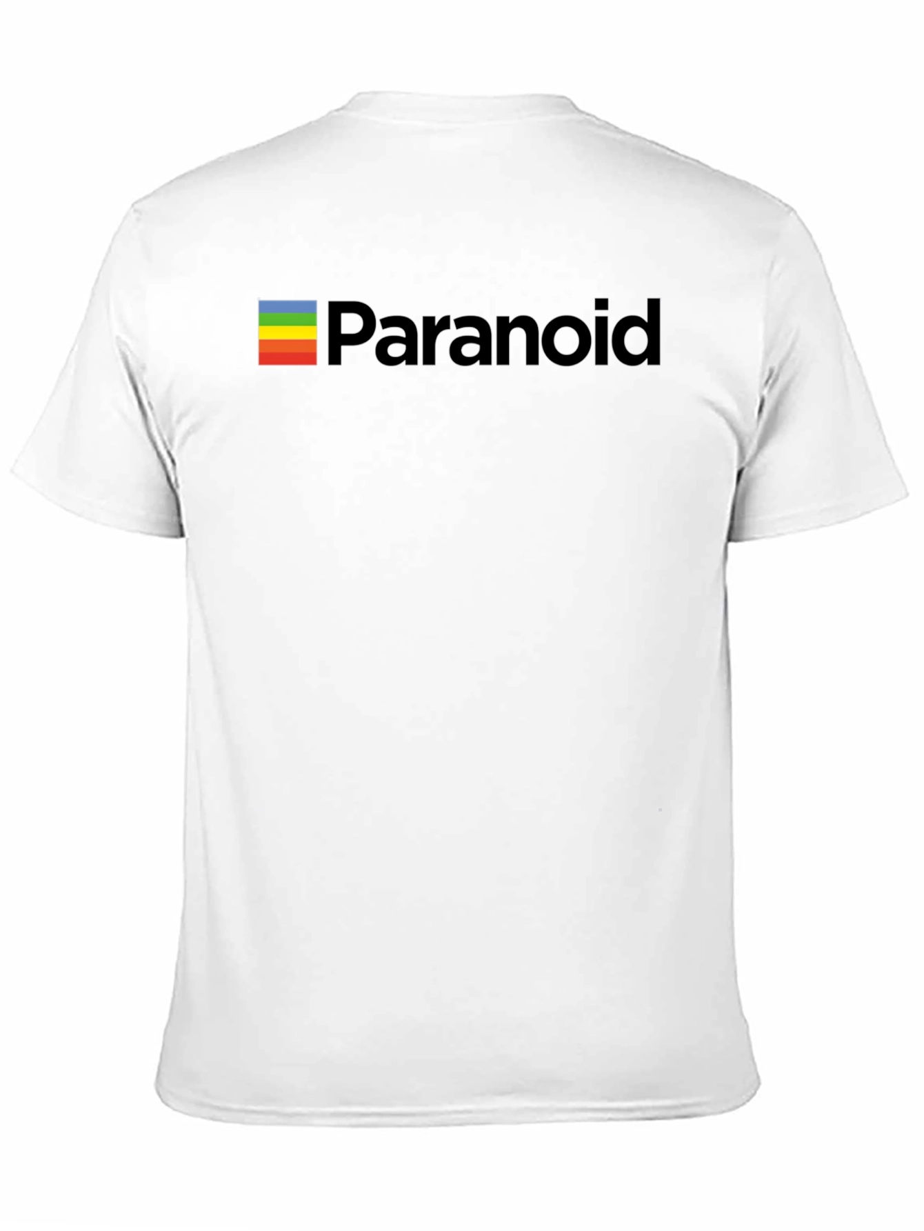 Paranoid Retro T-Shirt - Soft Cotton Blend Classic Fit