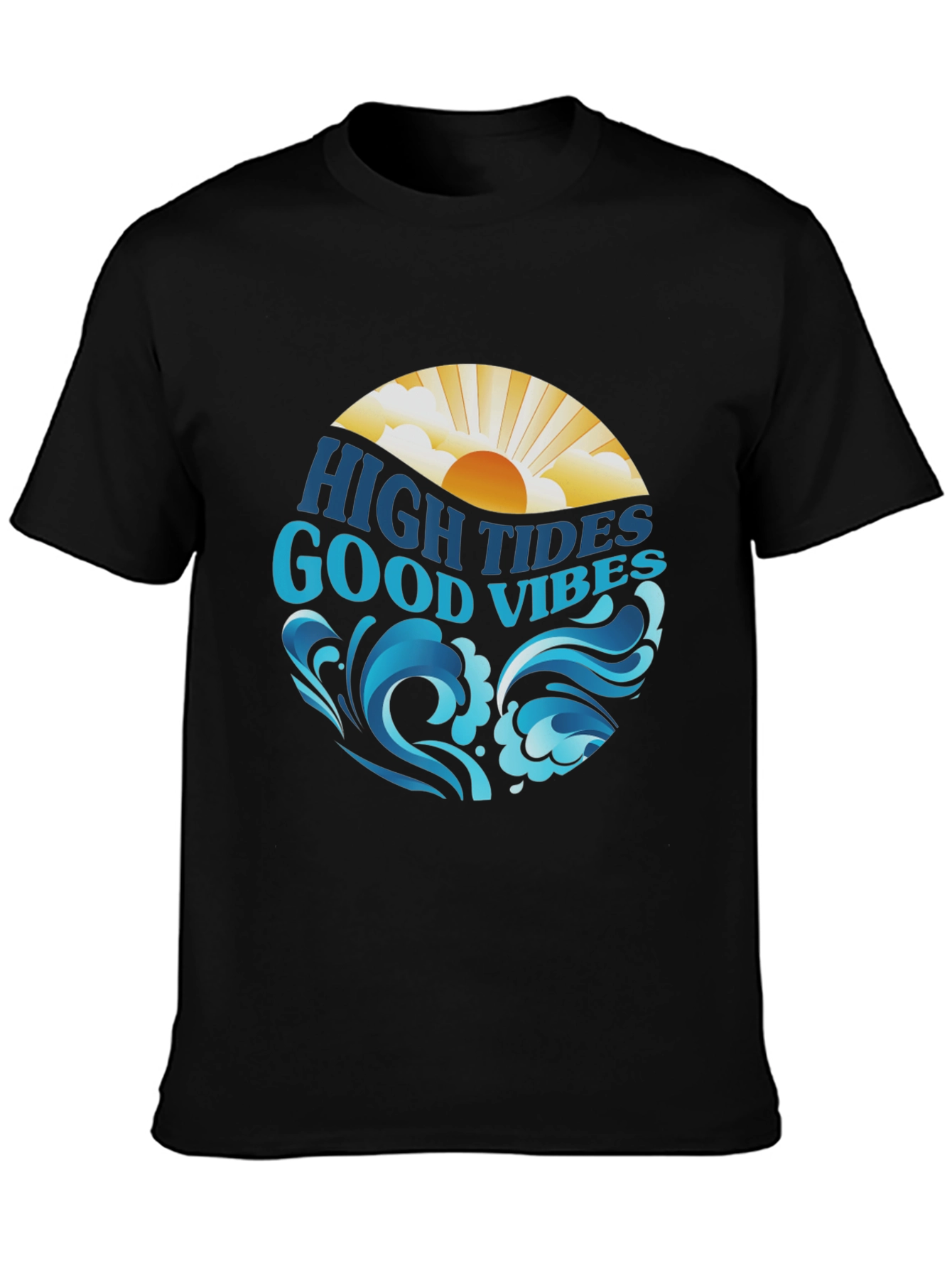 High Tides Good Vibes Graphic Tee