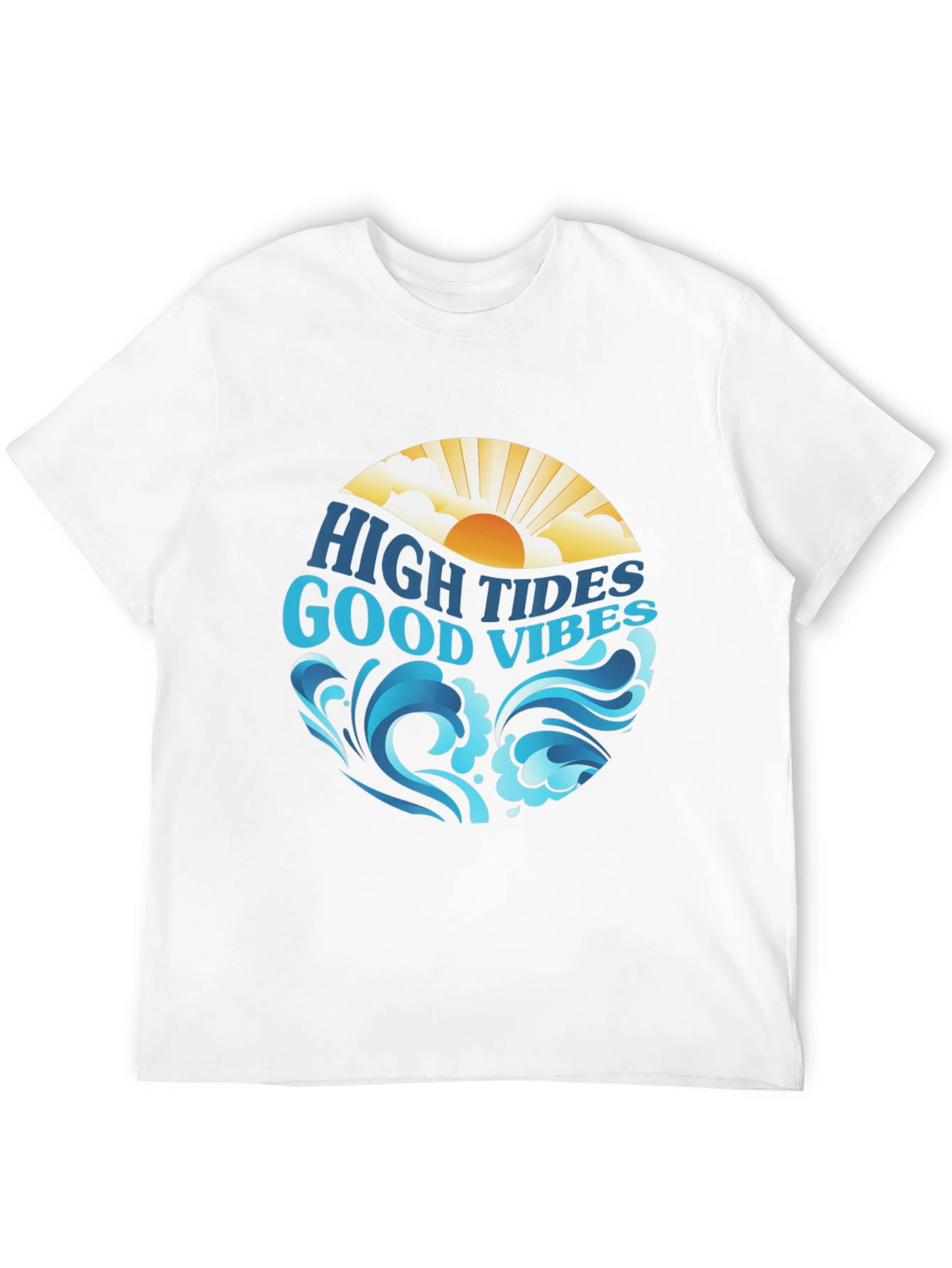 High Tides Good Vibes Graphic Tee