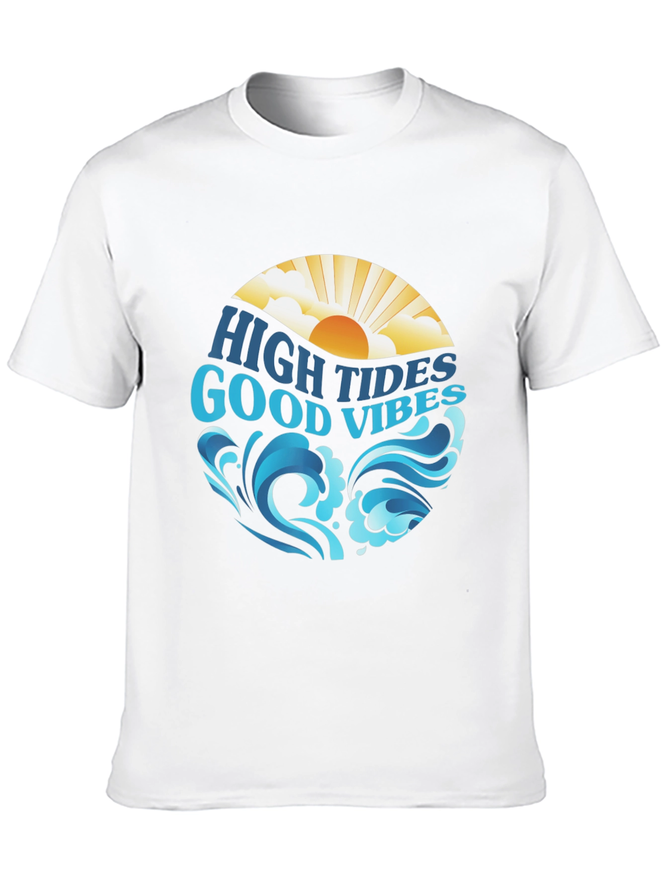 High Tides Good Vibes Graphic Tee