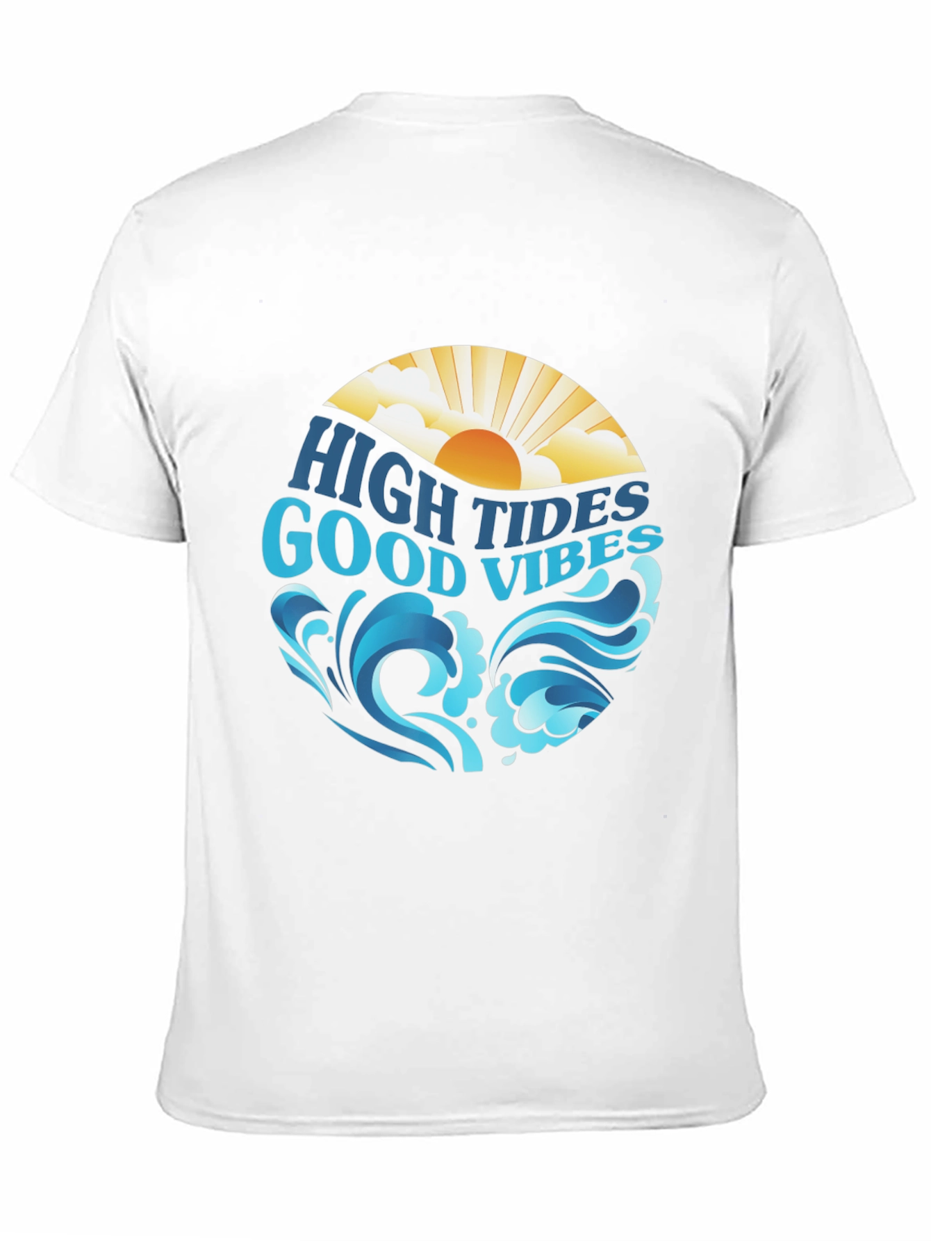 High Tides Good Vibes Graphic Tee