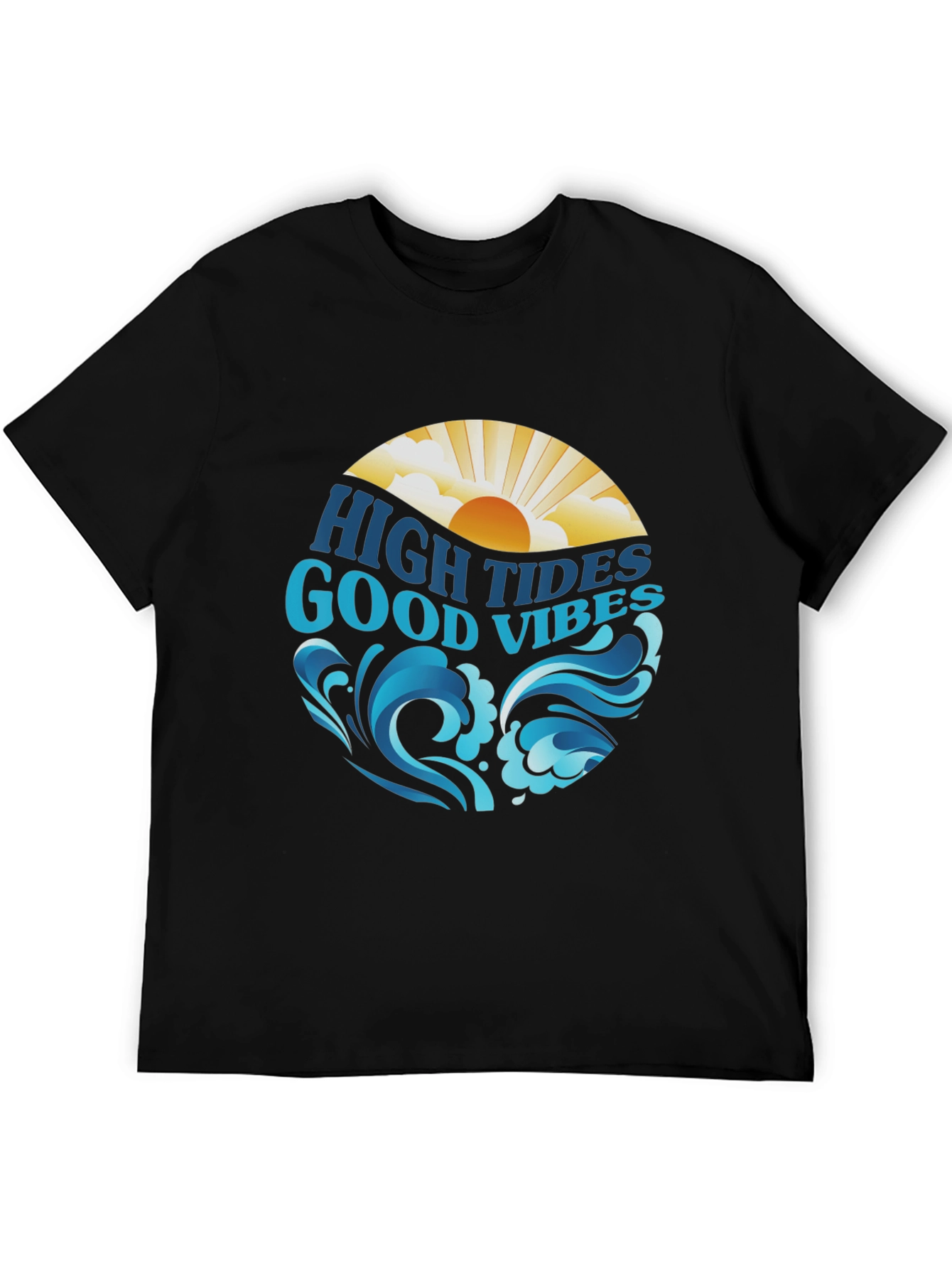 High Tides Good Vibes Graphic Tee