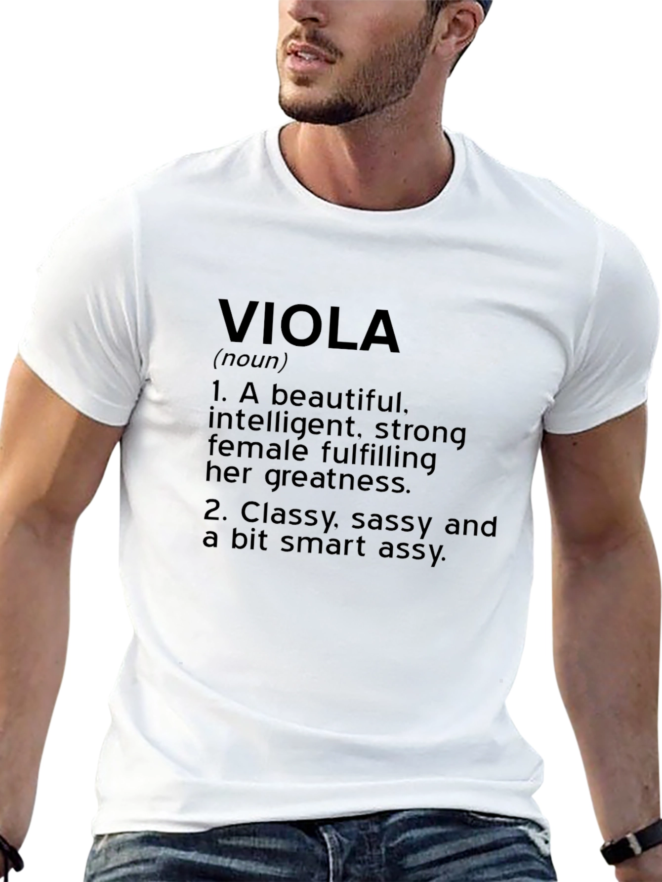 Viola Definition T-Shirt - Classy Sassy Smart Apparel