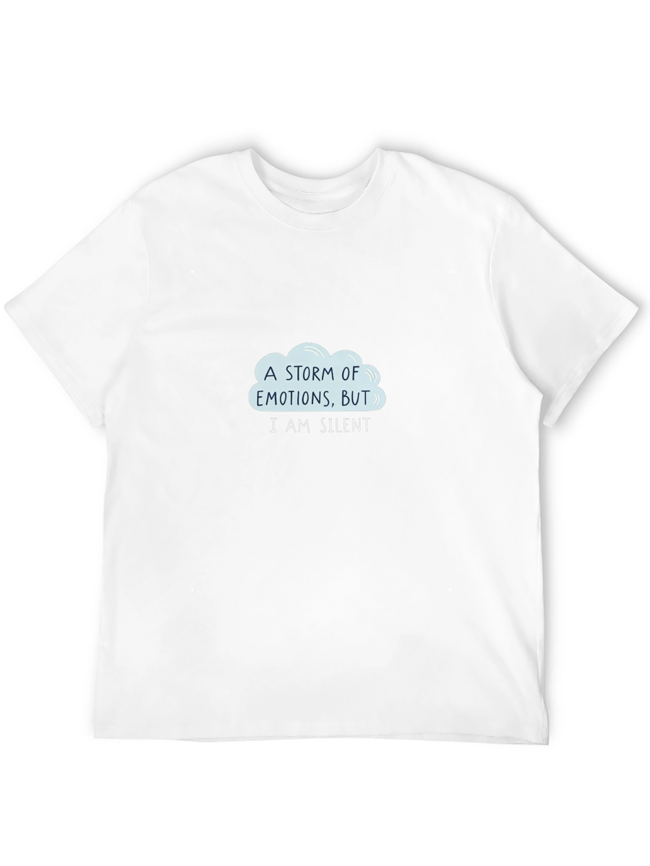 Silent Storm T-Shirt - Expressive Graphic Tee