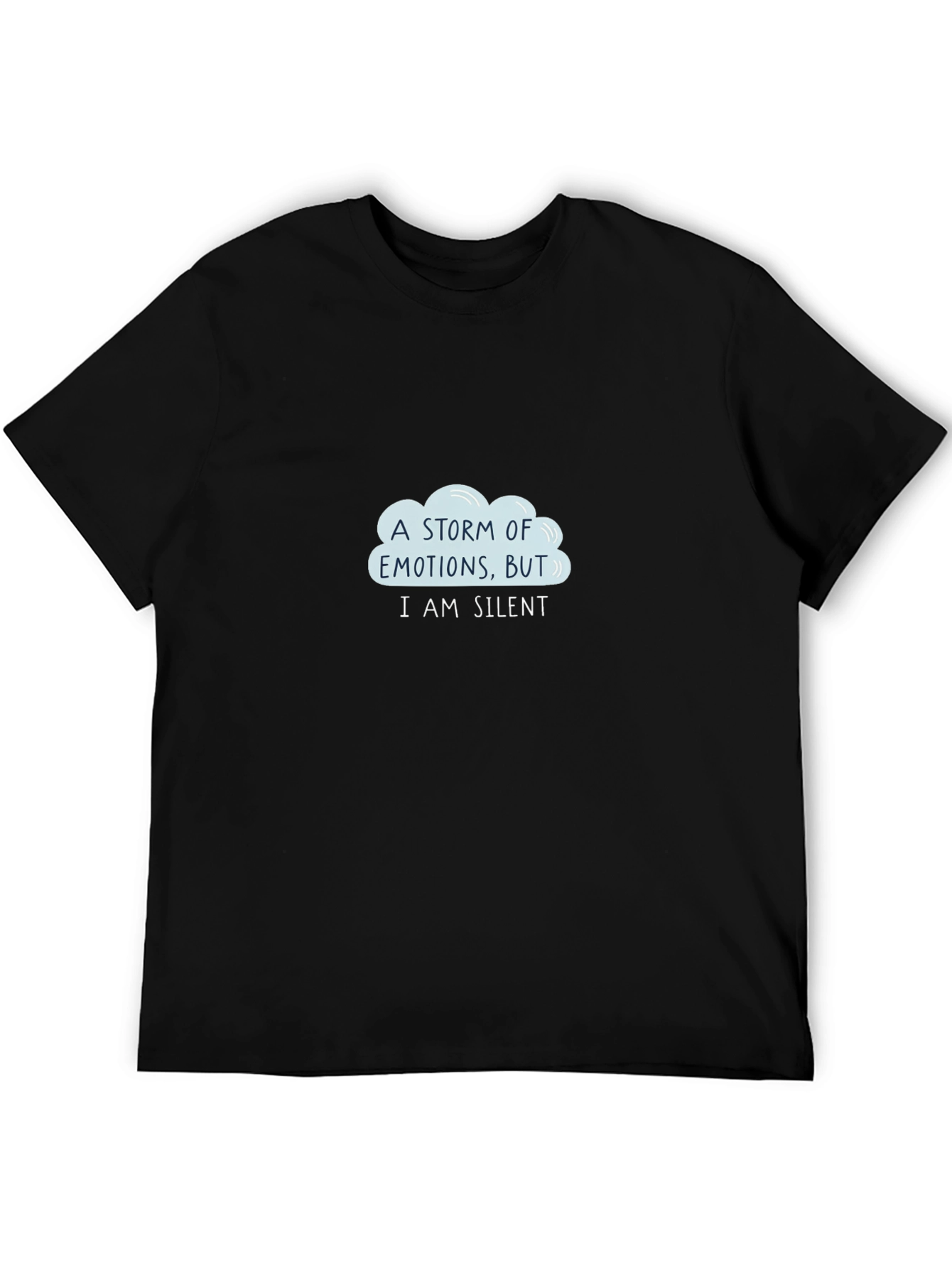 Silent Storm T-Shirt - Expressive Graphic Tee