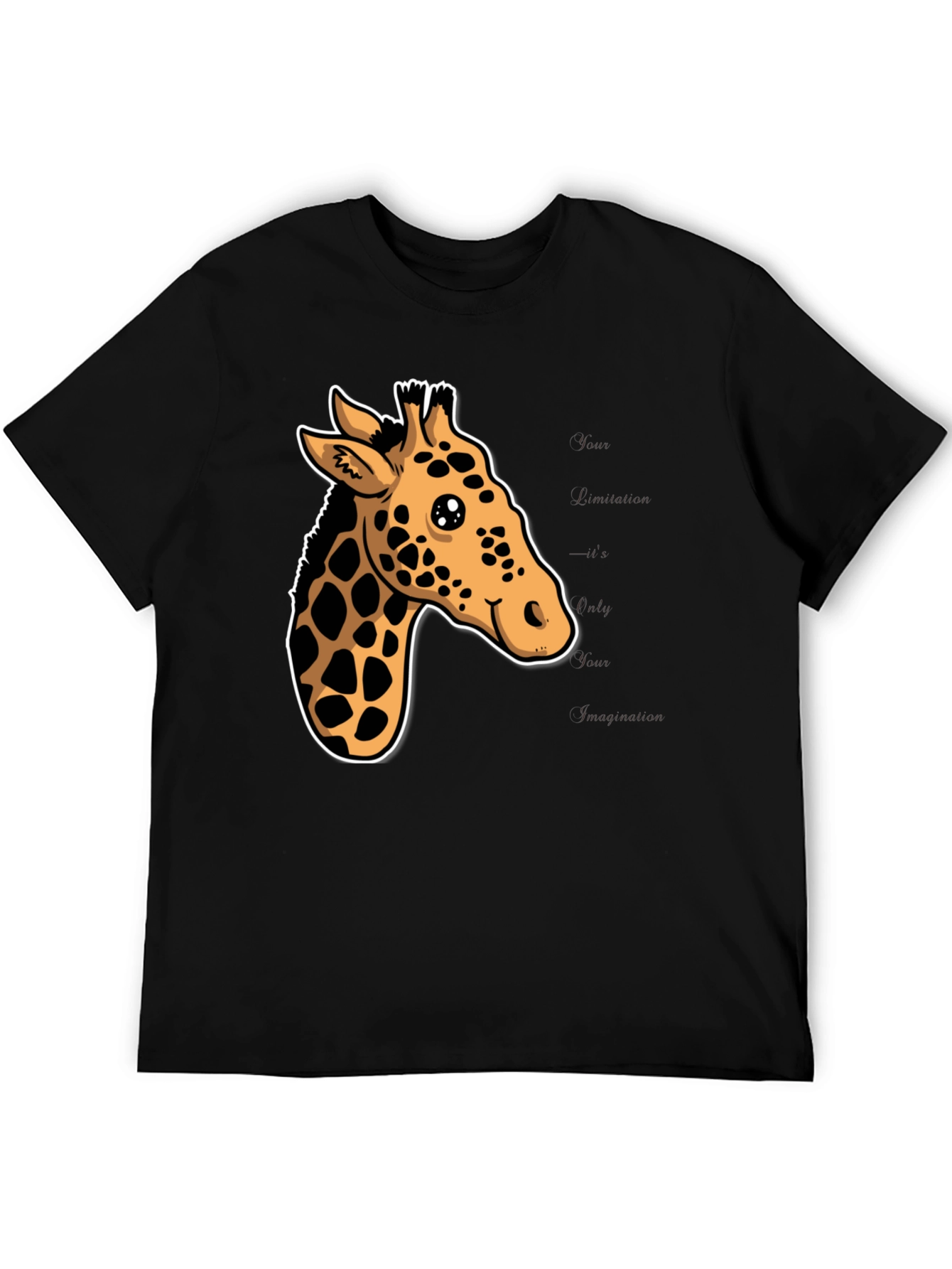 Giraffe Graphic Tee - Stylish & Fun