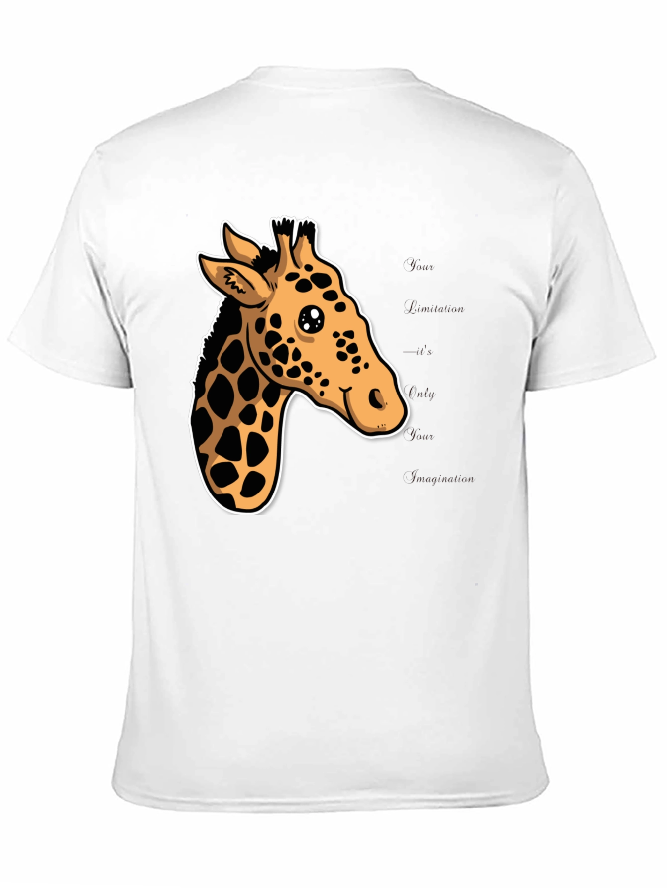 Giraffe Graphic Tee - Stylish & Fun