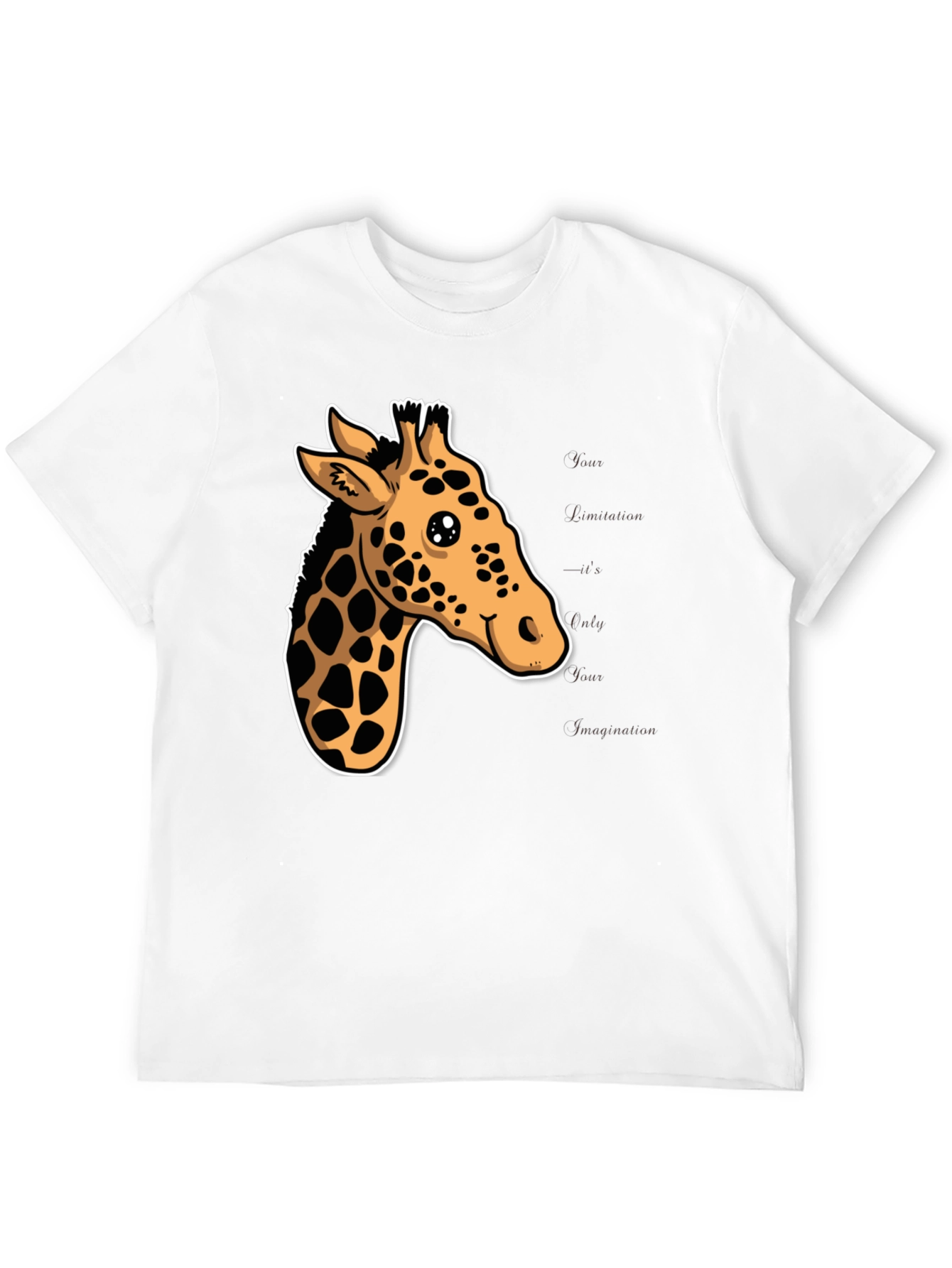 Giraffe Graphic Tee - Stylish & Fun