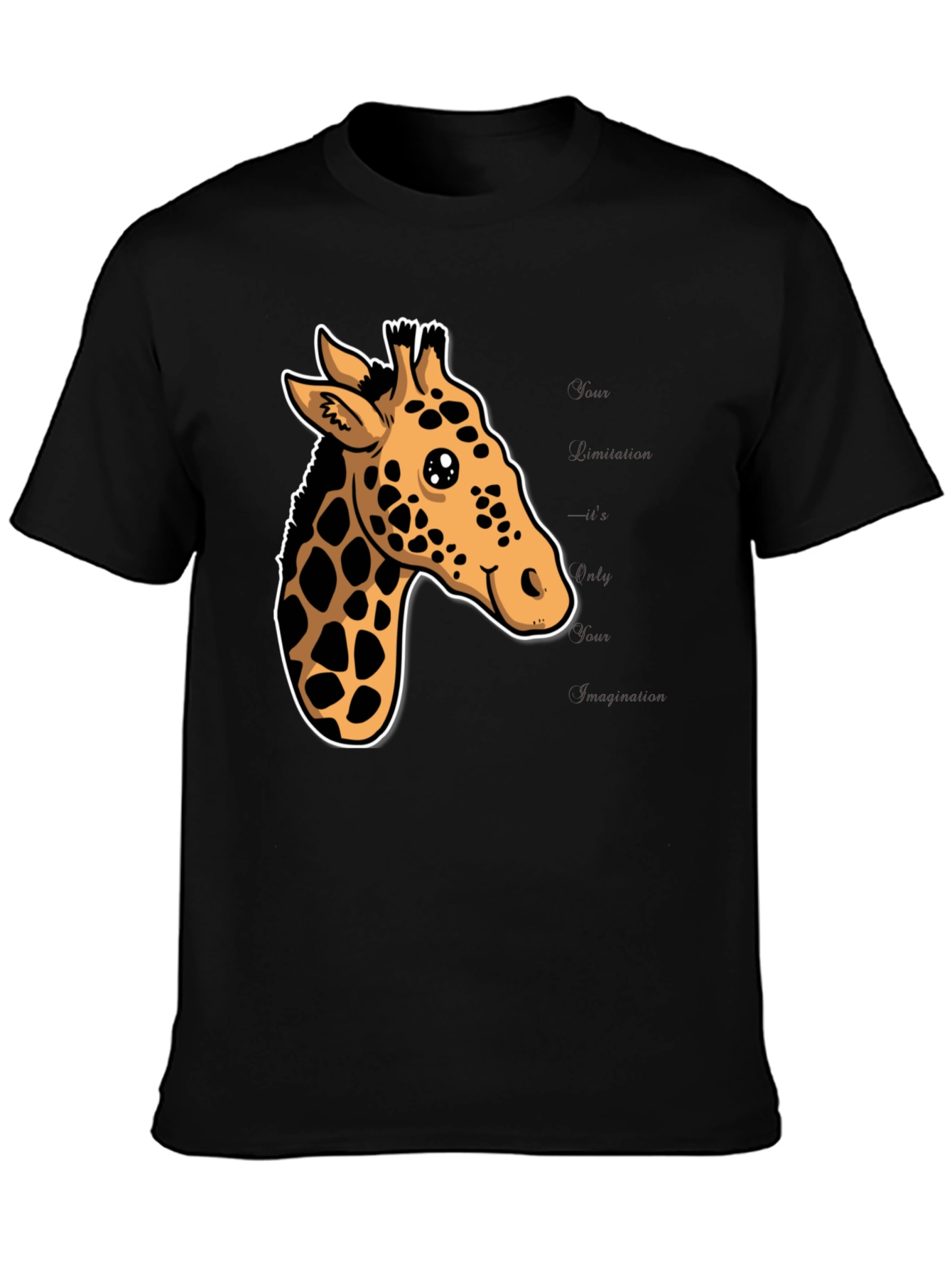 Giraffe Graphic Tee - Stylish & Fun