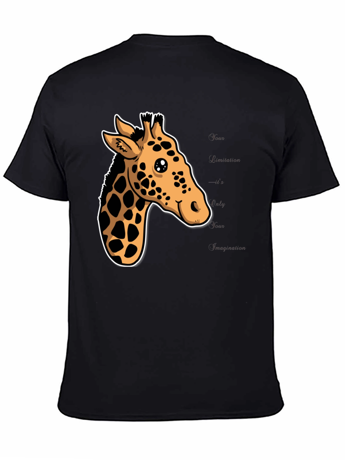 Giraffe Graphic Tee - Stylish & Fun