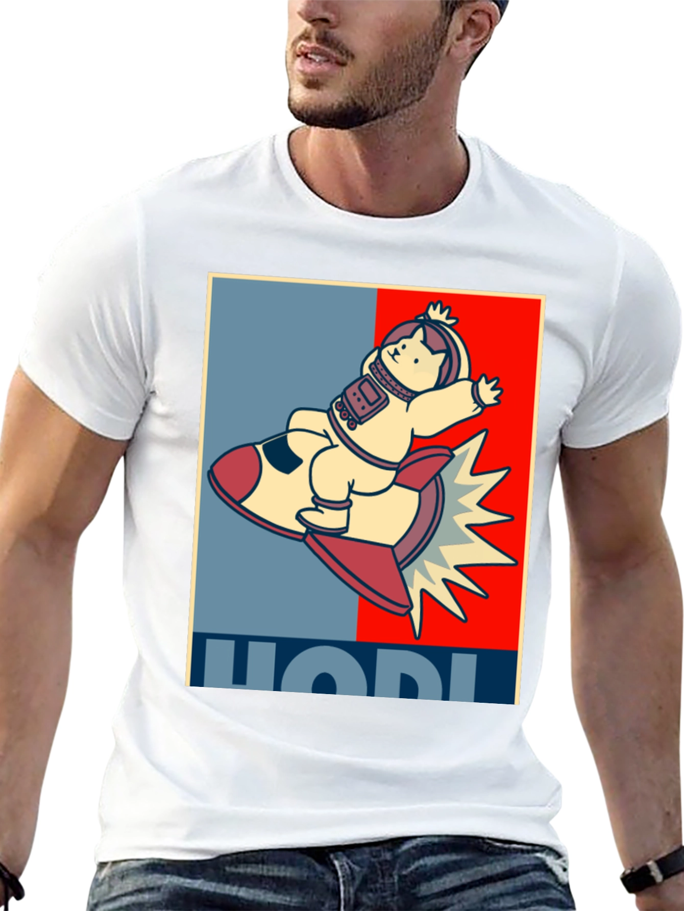 HODL Cat Astronaut T-Shirt