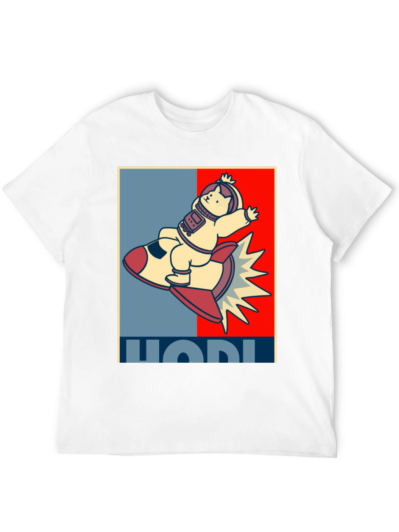 HODL Cat Astronaut T-Shirt