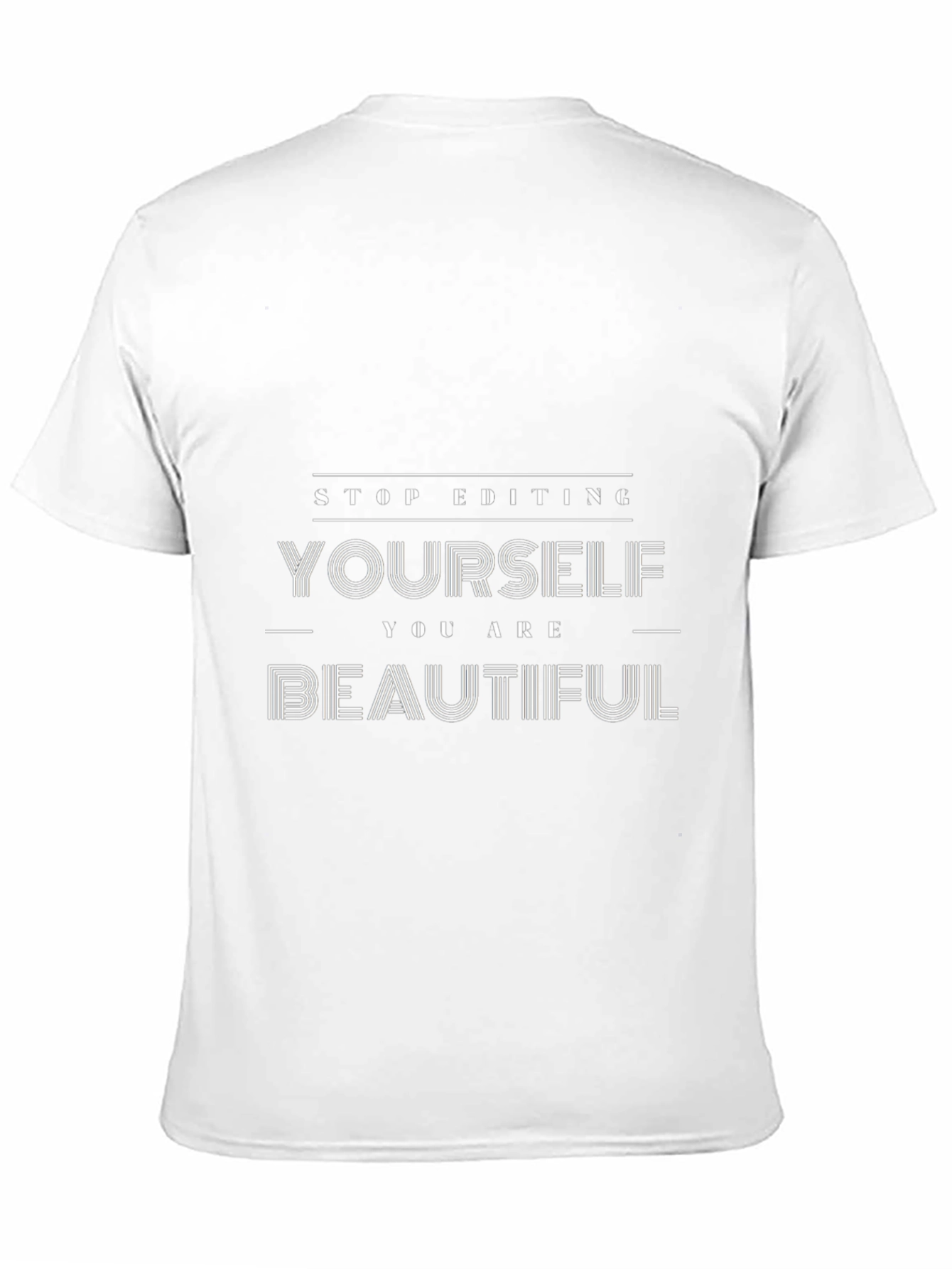 Inspirational Beautiful Black Graphic Tee