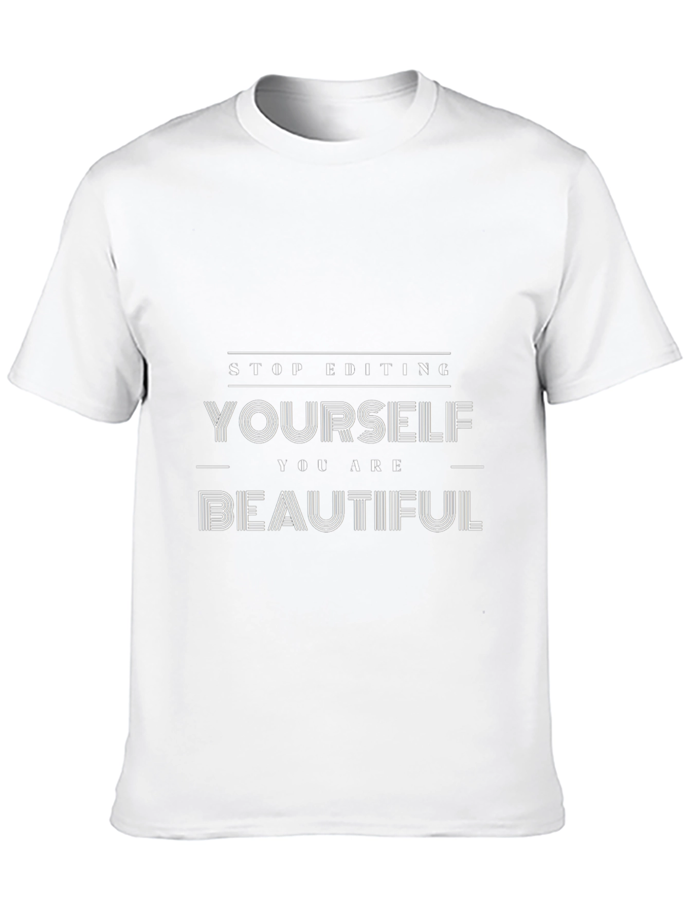 Inspirational Beautiful Black Graphic Tee
