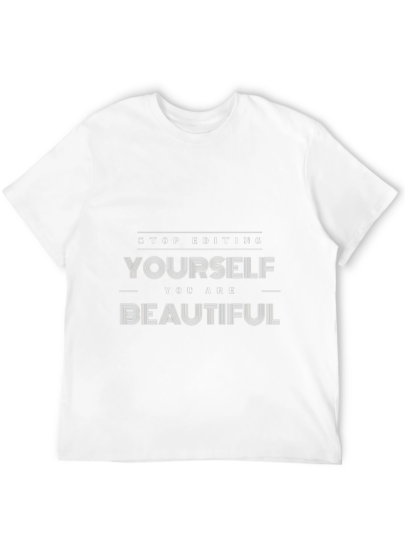 Inspirational Beautiful Black Graphic Tee