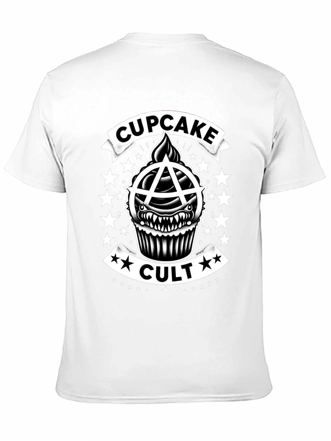Cupcake Cult T-Shirt Anarchy Black Cotton Tee