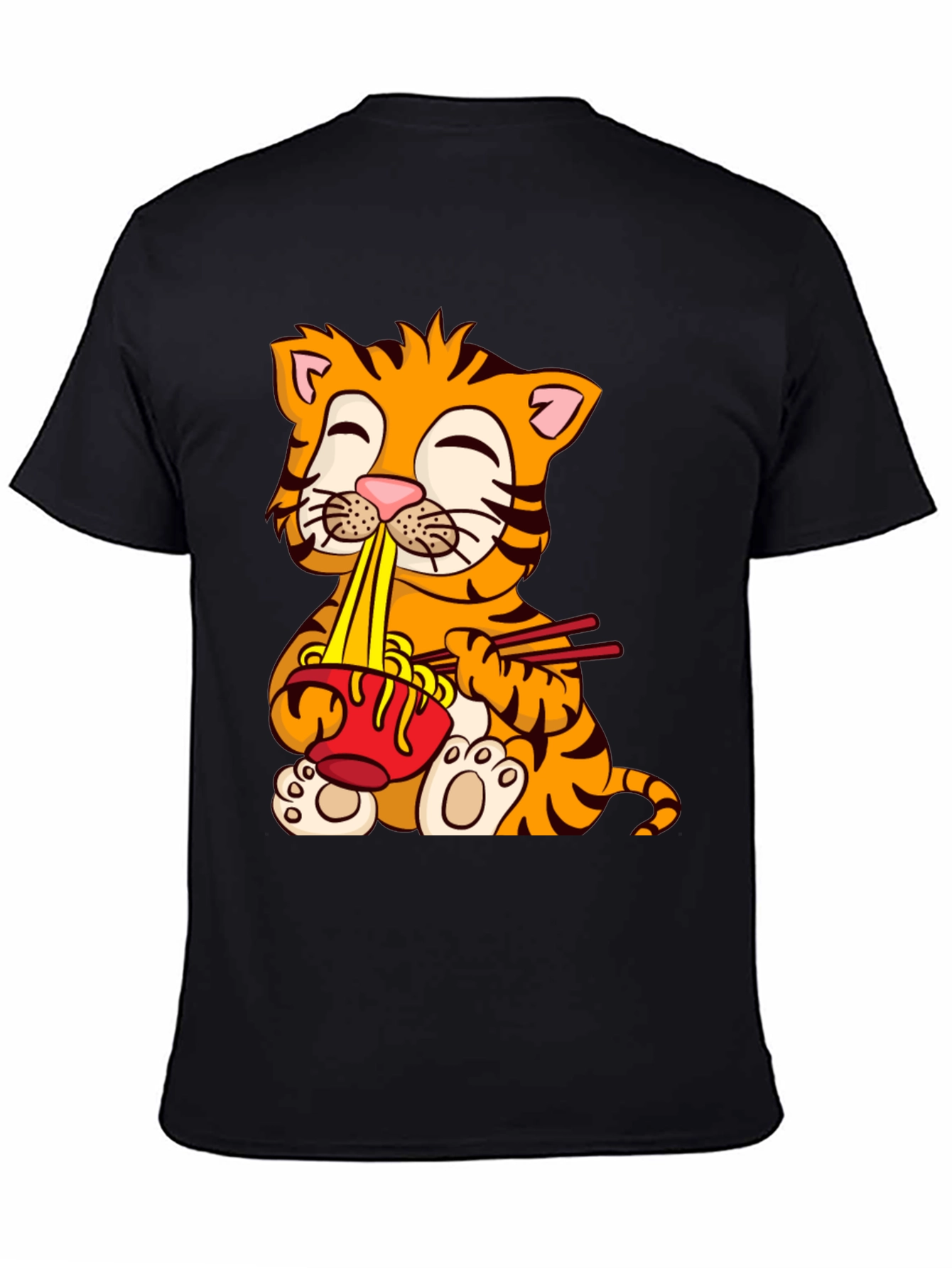 Cute Tiger Ramen T-Shirt