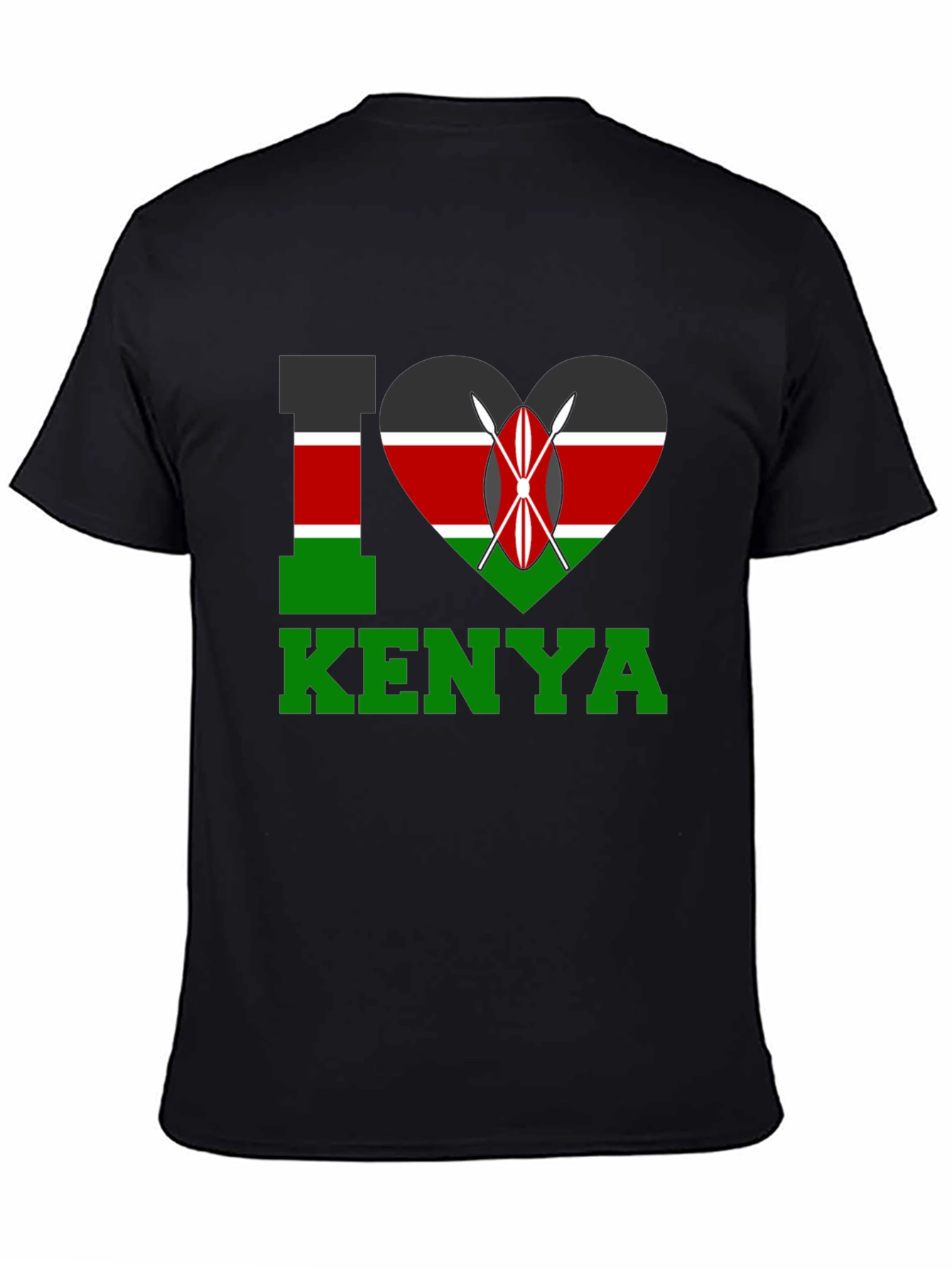 I Love Kenya T-Shirt - National Pride