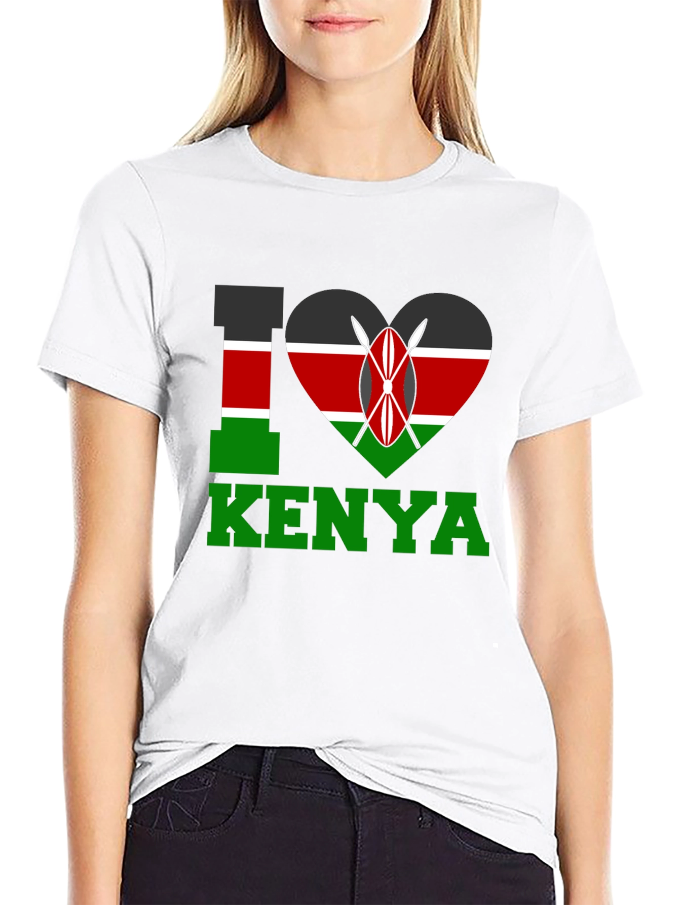 I Love Kenya T-Shirt - National Pride