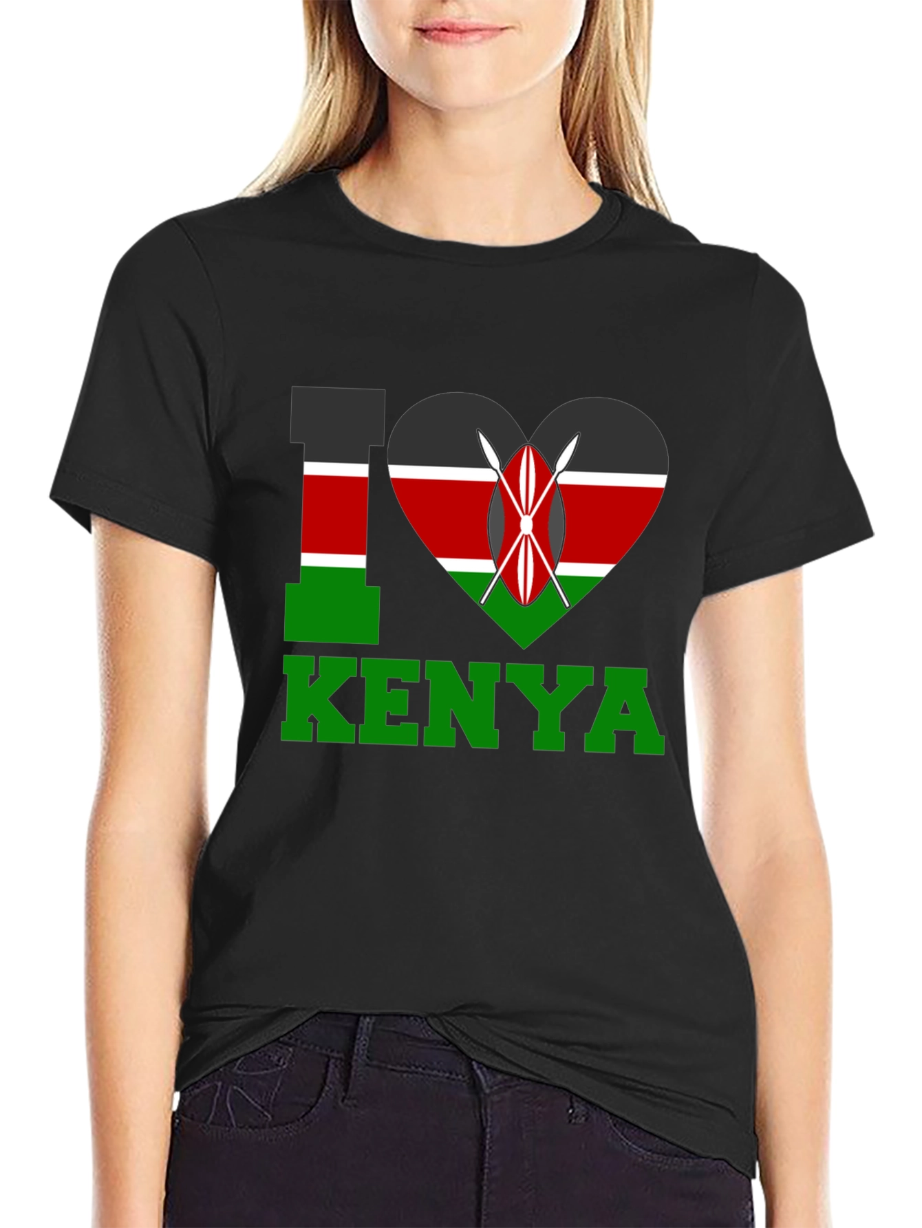I Love Kenya T-Shirt - National Pride