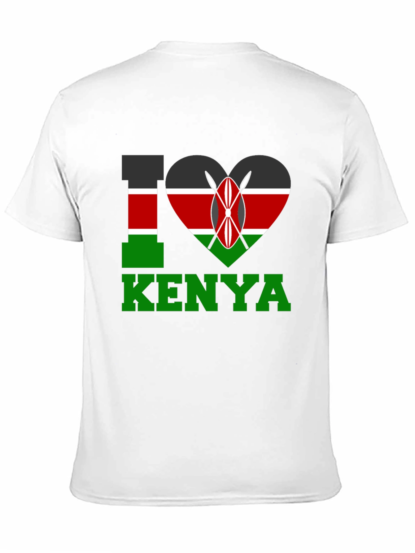 I Love Kenya T-Shirt - National Pride
