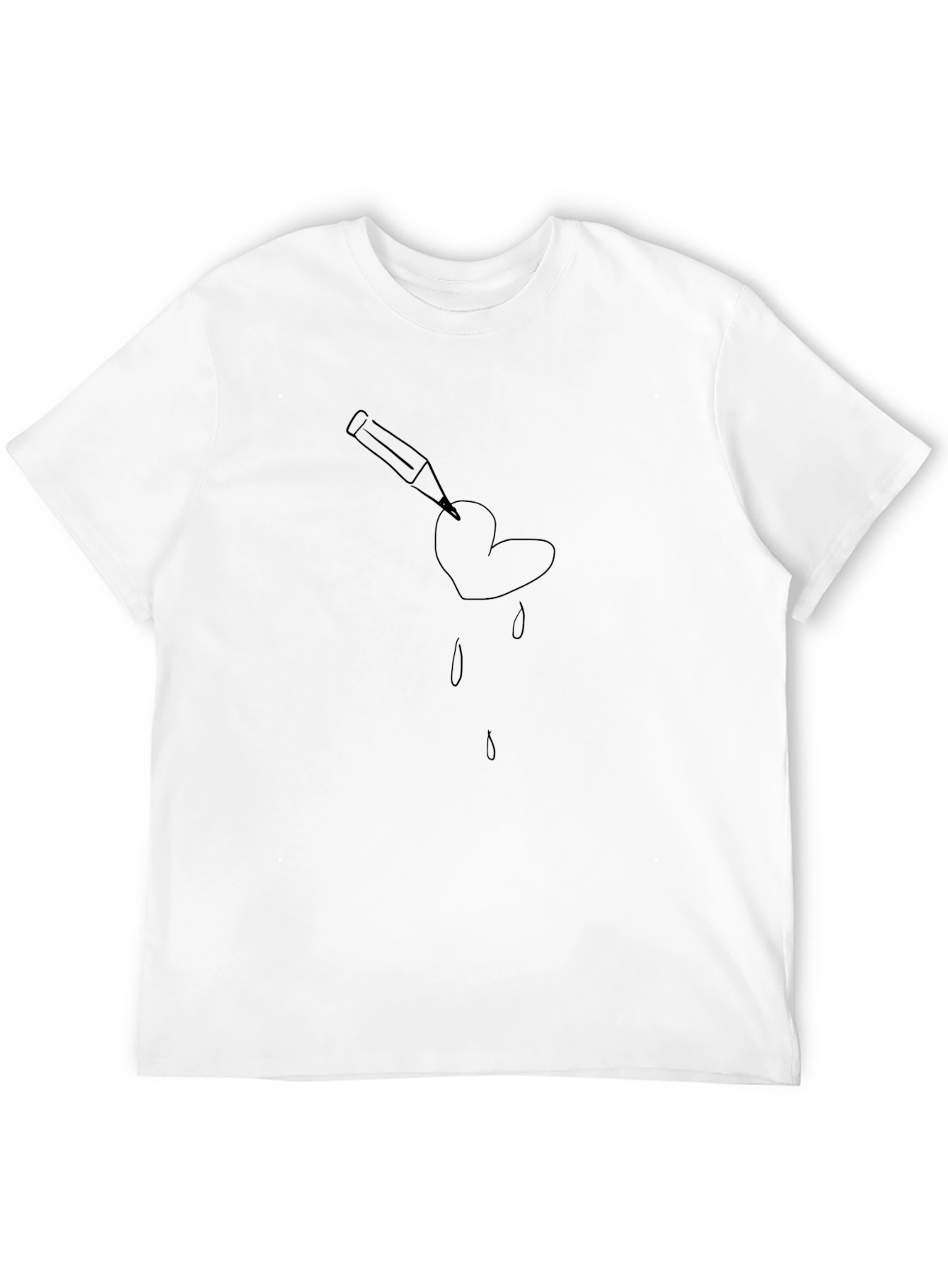 Bleeding Heart Tee - Graphic T-Shirt