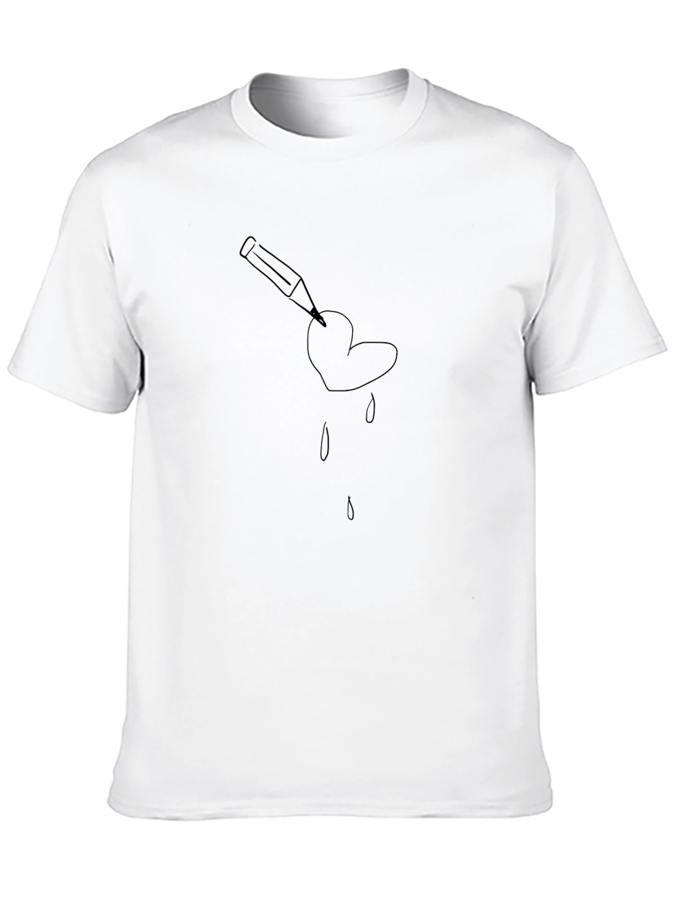 Bleeding Heart Tee - Graphic T-Shirt
