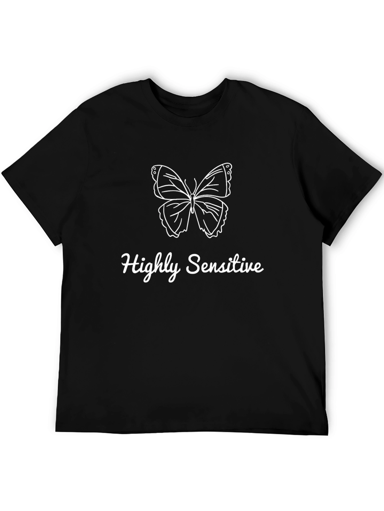 Highly Sensitive Butterfly Graphic Tee